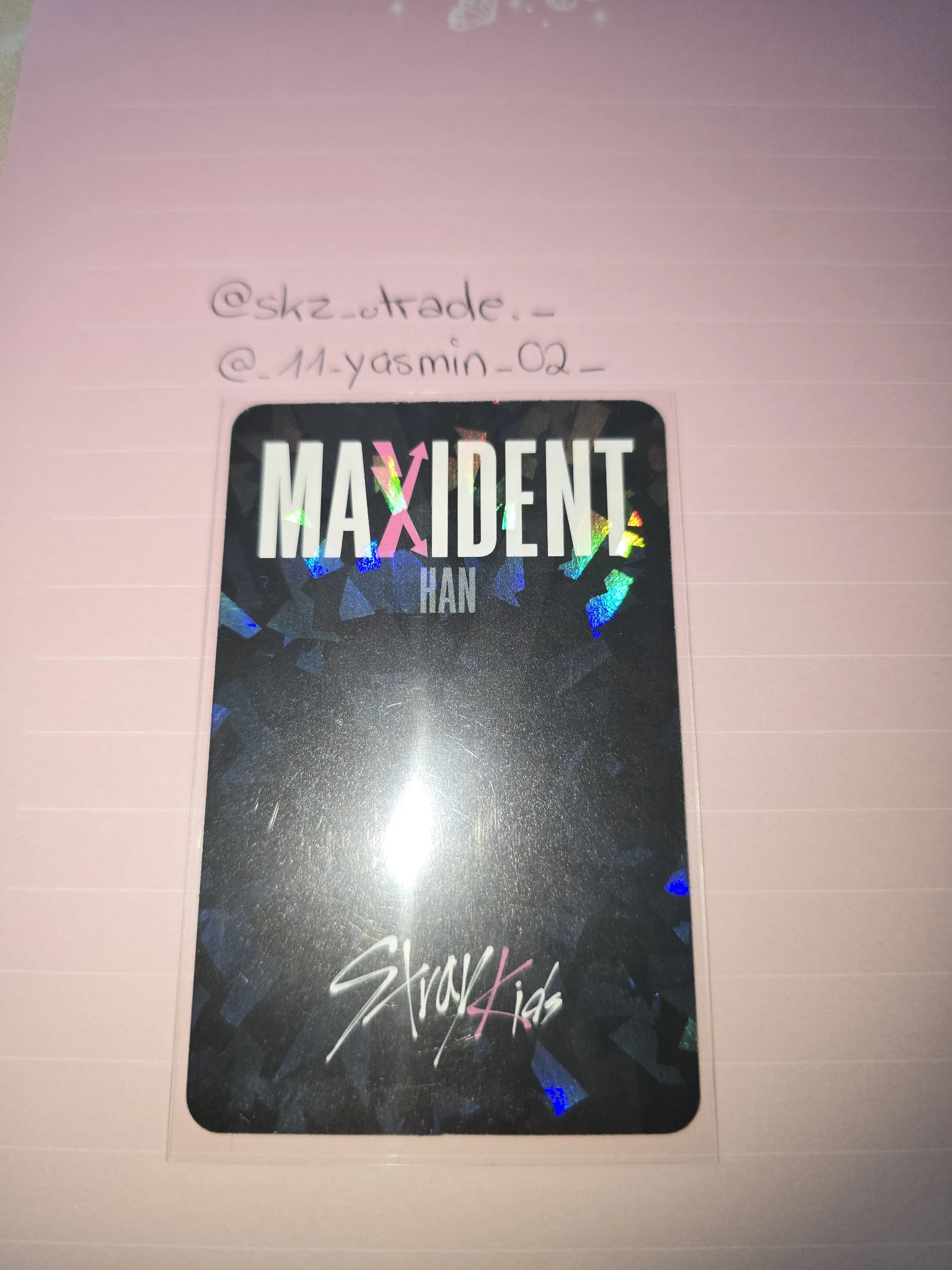 Stray Kids HAN Stray Kids - HAN - Maxident Album pre-order benefit soundwave listing photo 2