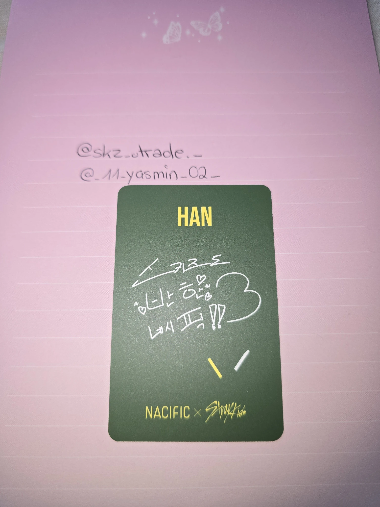 Stray Kids HAN Stray Kids - HAN - NACIFIC  x Stray Kids Other brand collaboration nacific round 13 listing photo 2