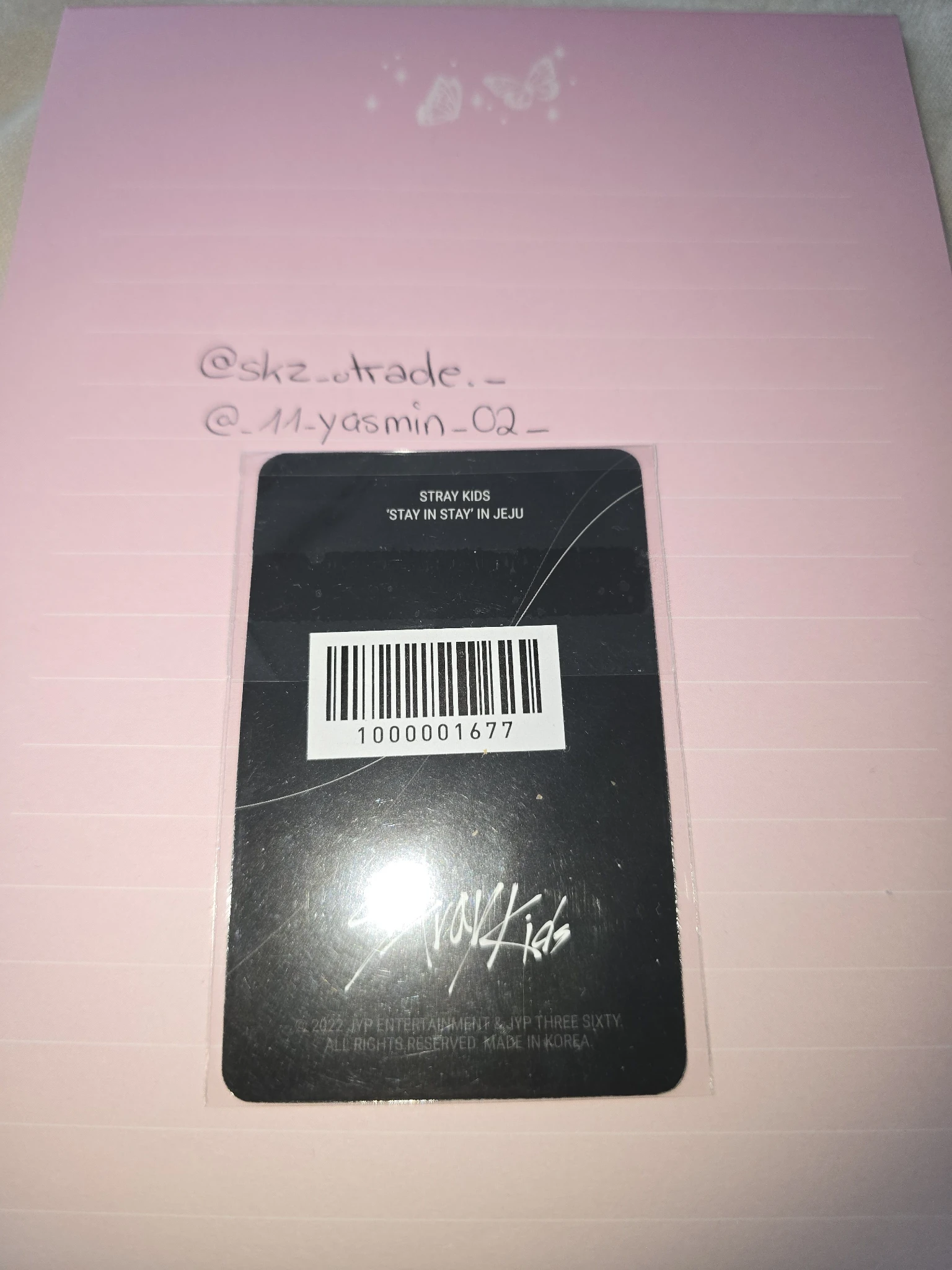 Stray Kids HAN Stray Kids - HAN - ‘Stay In STAY’ in Jeju Photobook Other pre-order benefit (pob) skzoo store listing photo 2