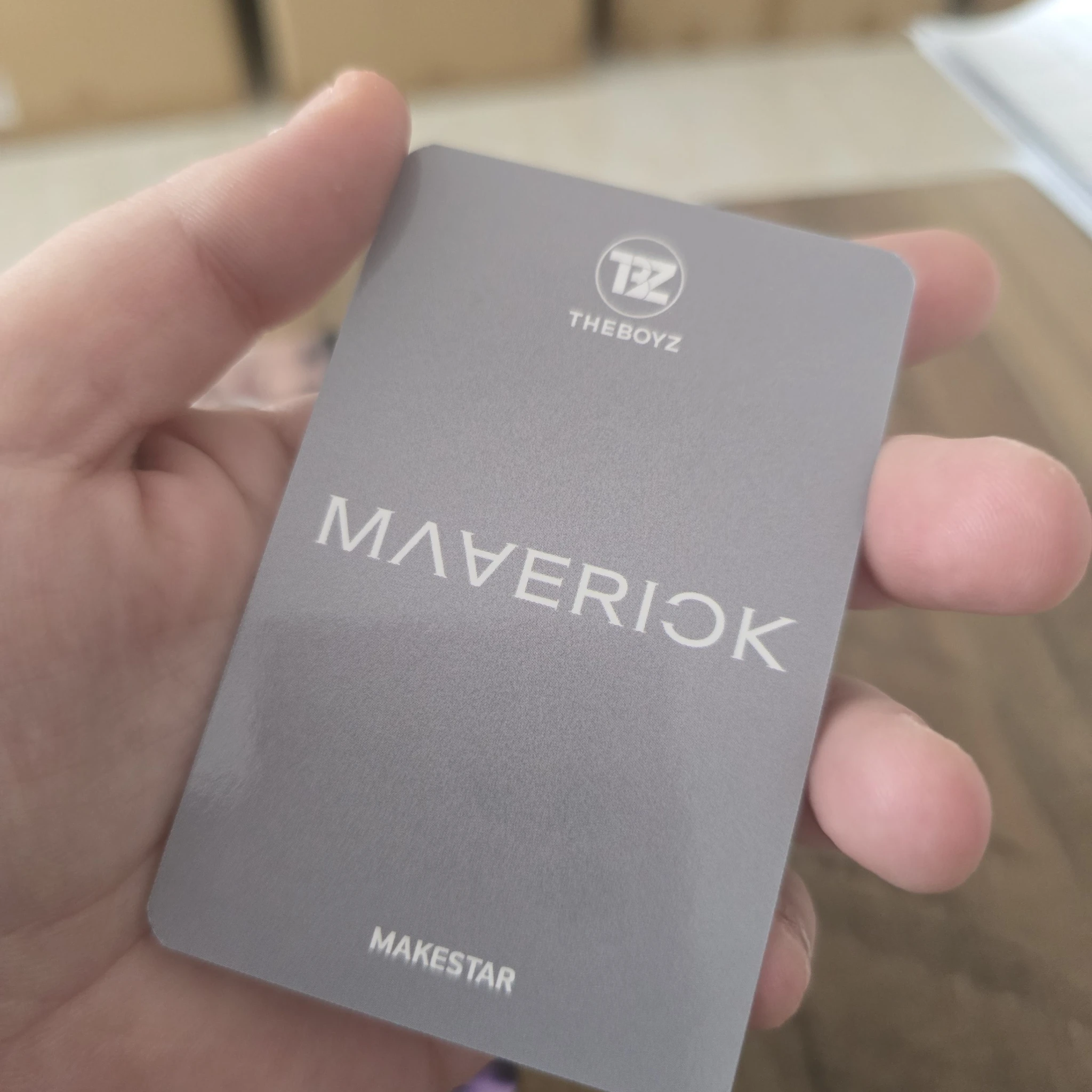 THE BOYZ Sangyeon THE BOYZ - Sangyeon - Maverick Album makestar round 2 pob (pre-order benefit) listing photo 2