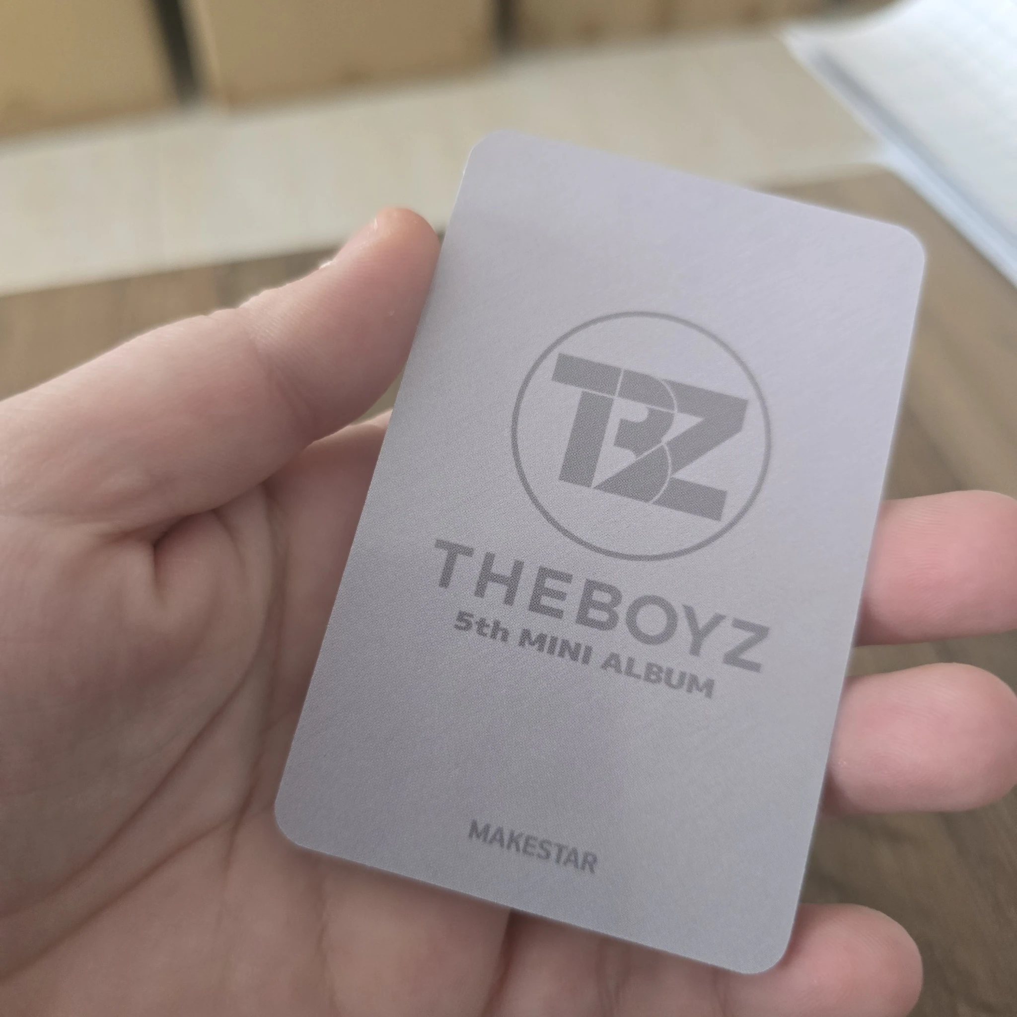 THE BOYZ Haknyeon THE BOYZ - Haknyeon - Chase Album makestar round 3 video call/fancall listing photo 2