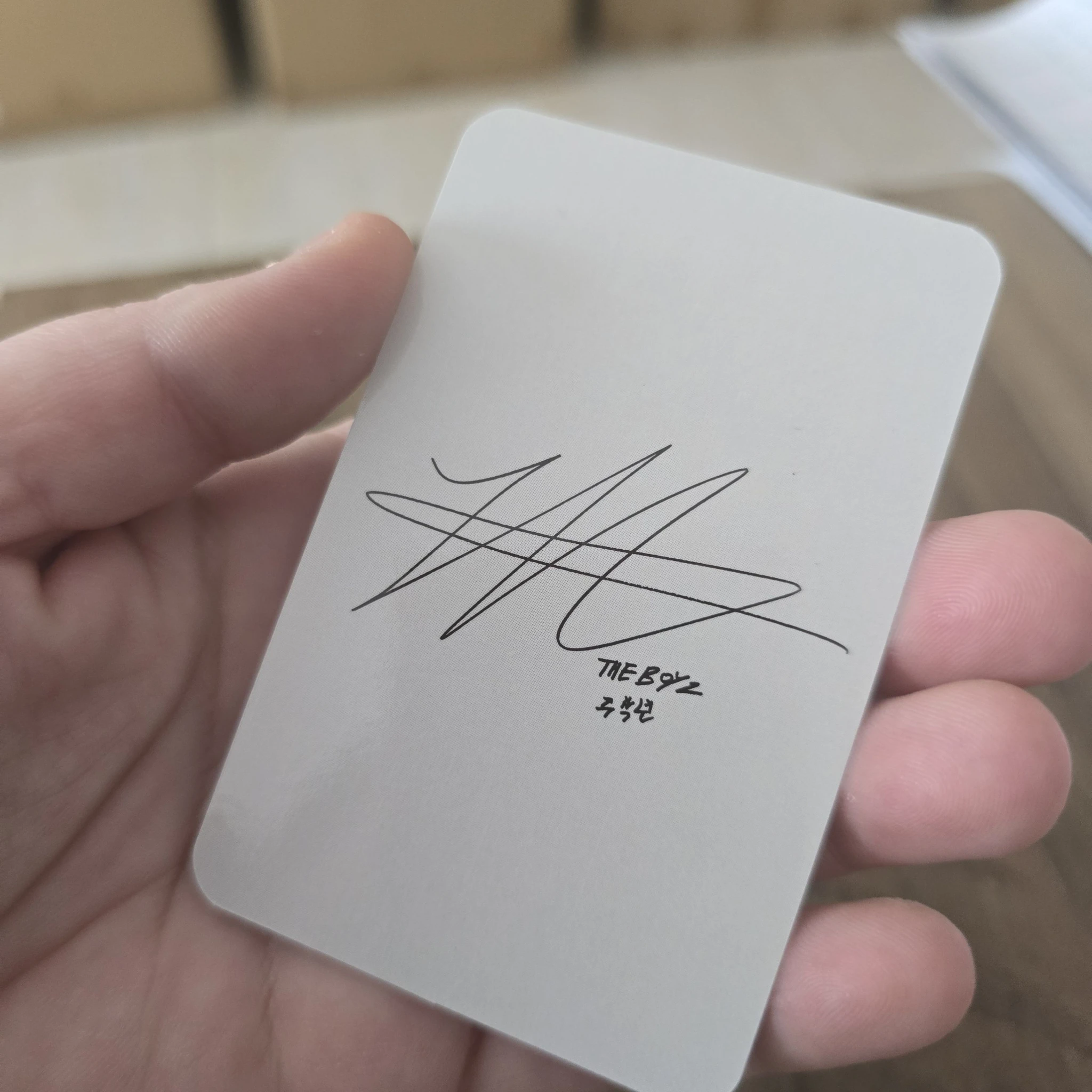 THE BOYZ Haknyeon THE BOYZ - Haknyeon - The Start Album album photocard go version listing photo 2