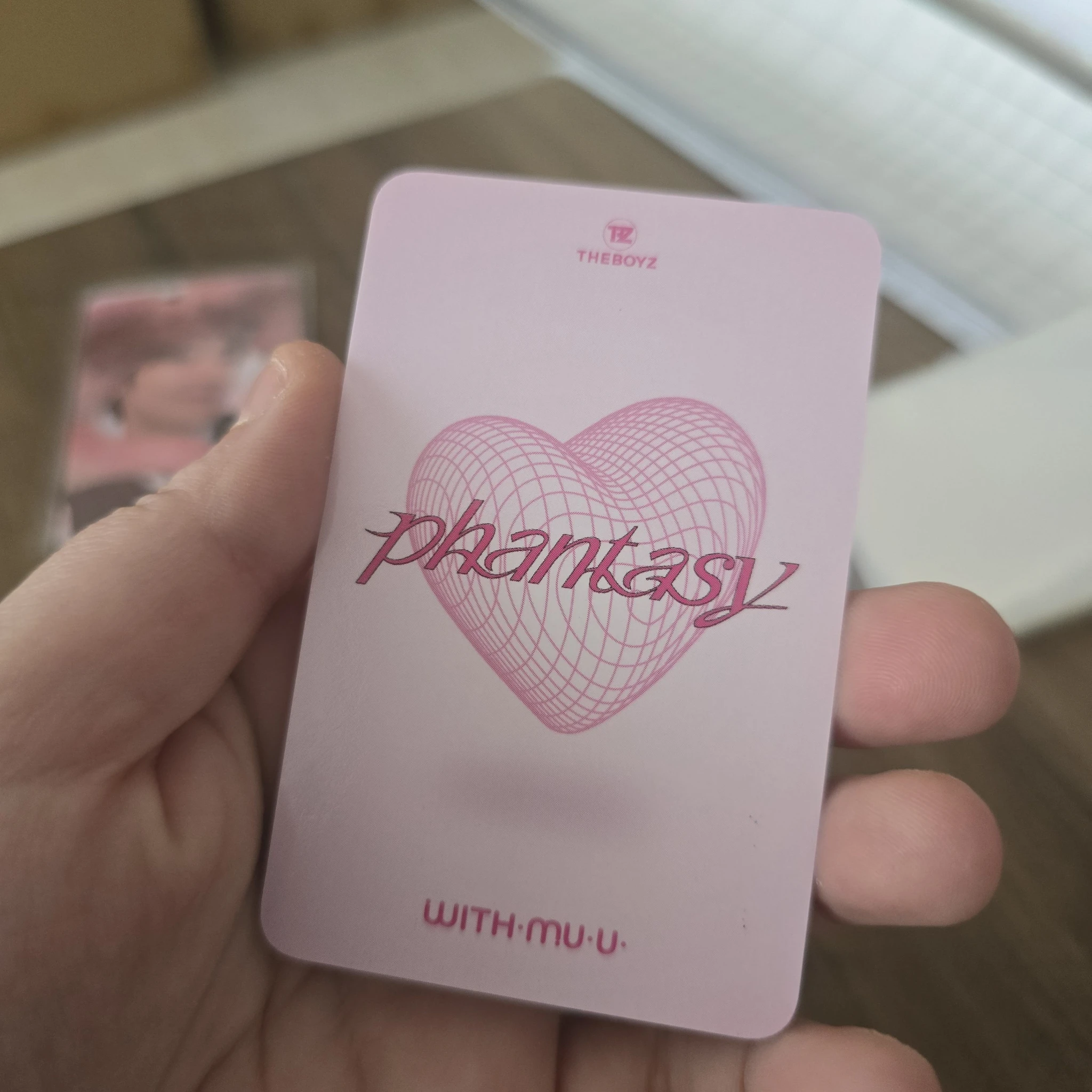 THE BOYZ Haknyeon THE BOYZ - Haknyeon - Phantasy Pt. 3: Love Letter Album withmuu round 3 listing photo 2
