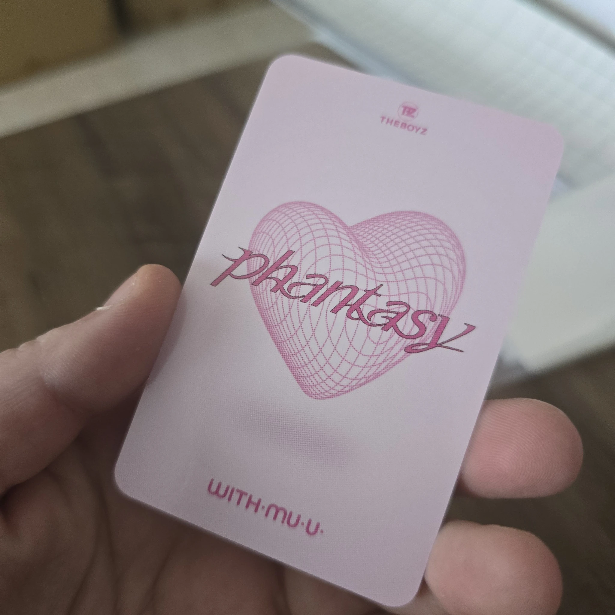 THE BOYZ Kevin THE BOYZ - Kevin - Phantasy Pt. 3: Love Letter Album withmuu round 3 listing photo 2