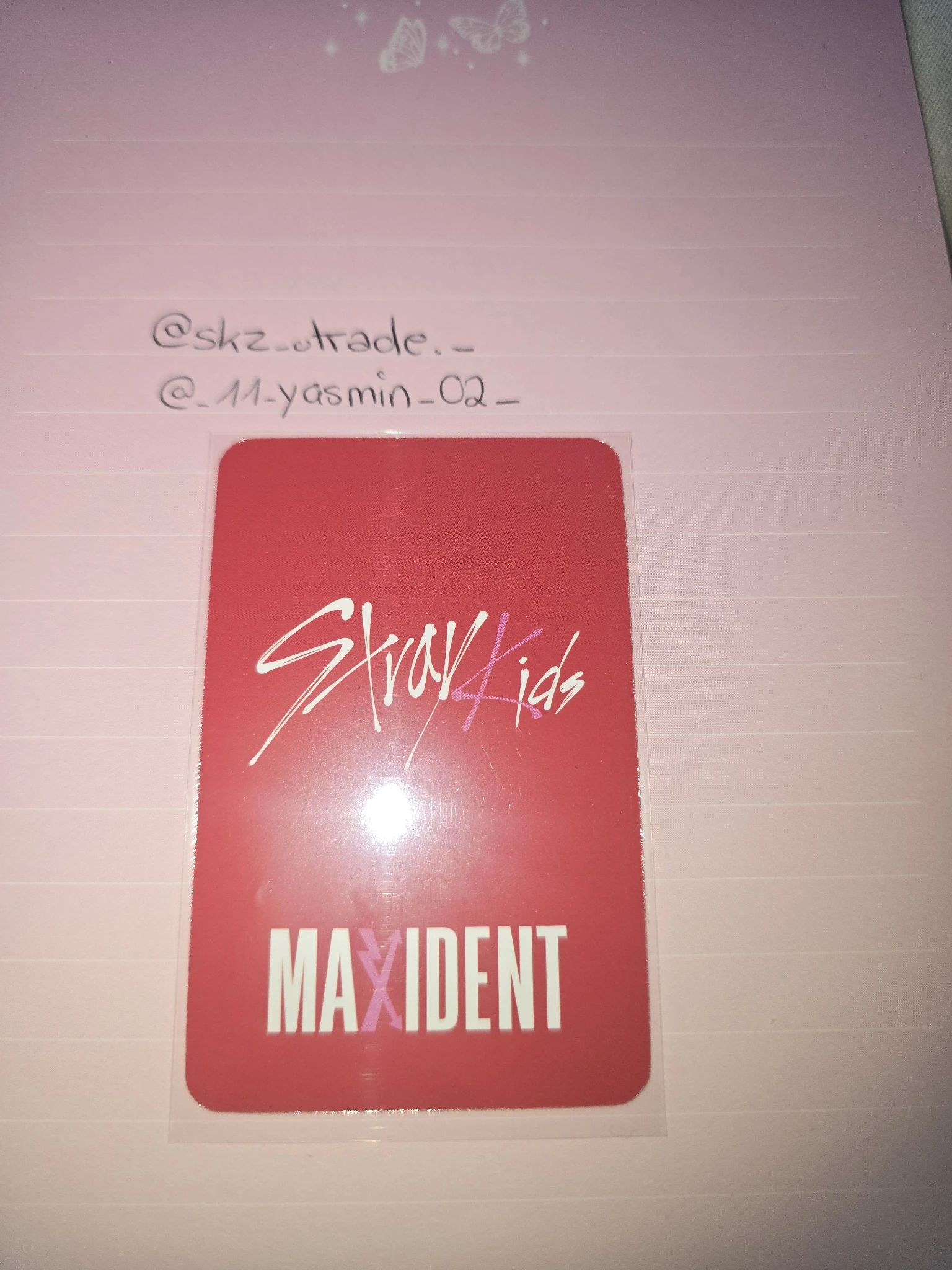 Stray Kids Seungmin Stray Kids - Seungmin - Maxident Album round 2 video call starriver listing photo 2