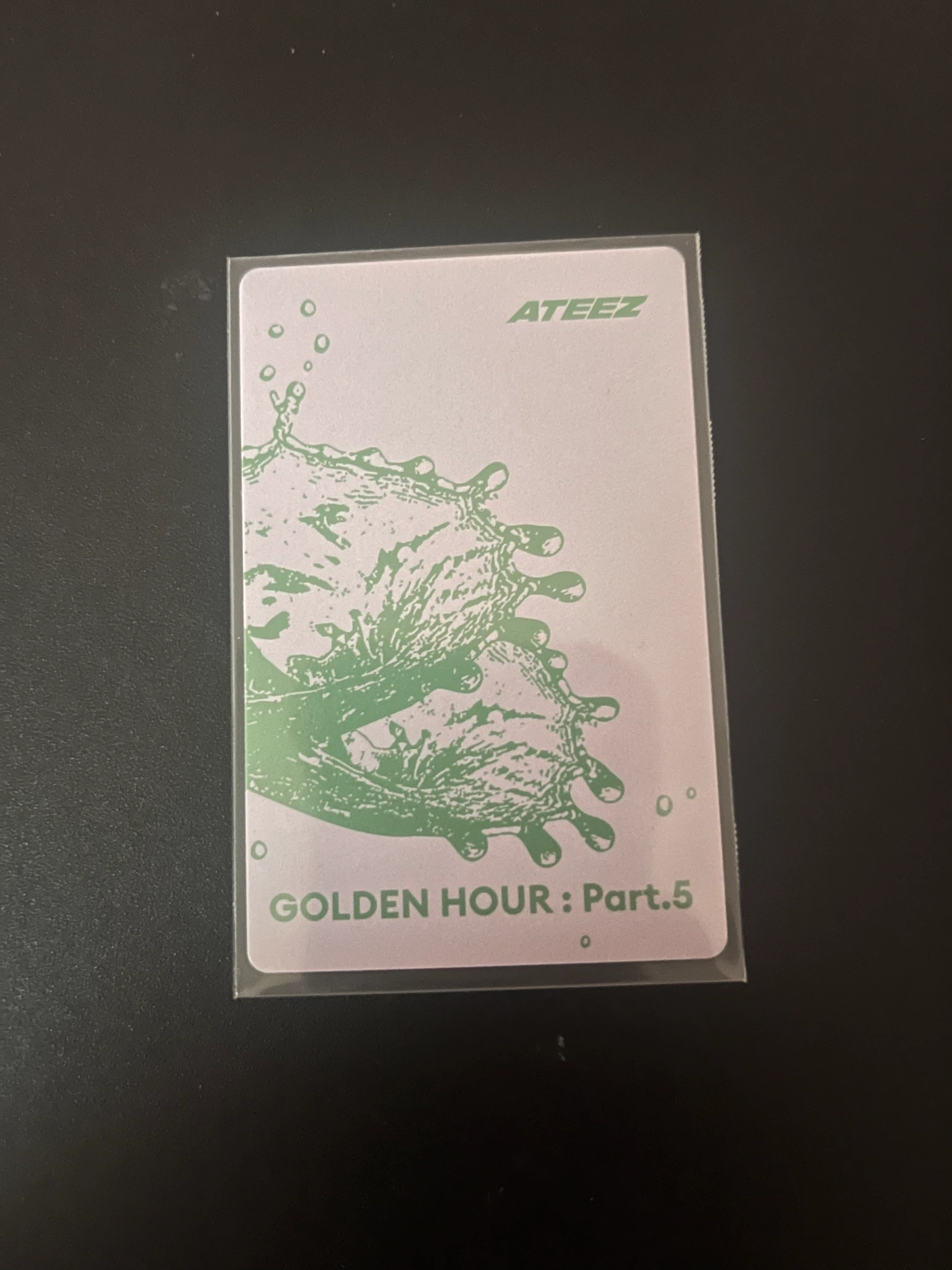 ATEEZ Seonghwa ATEEZ - Seonghwa - GOLDEN HOUR : Part.5 Album album photocard diary version poca album listing photo 2