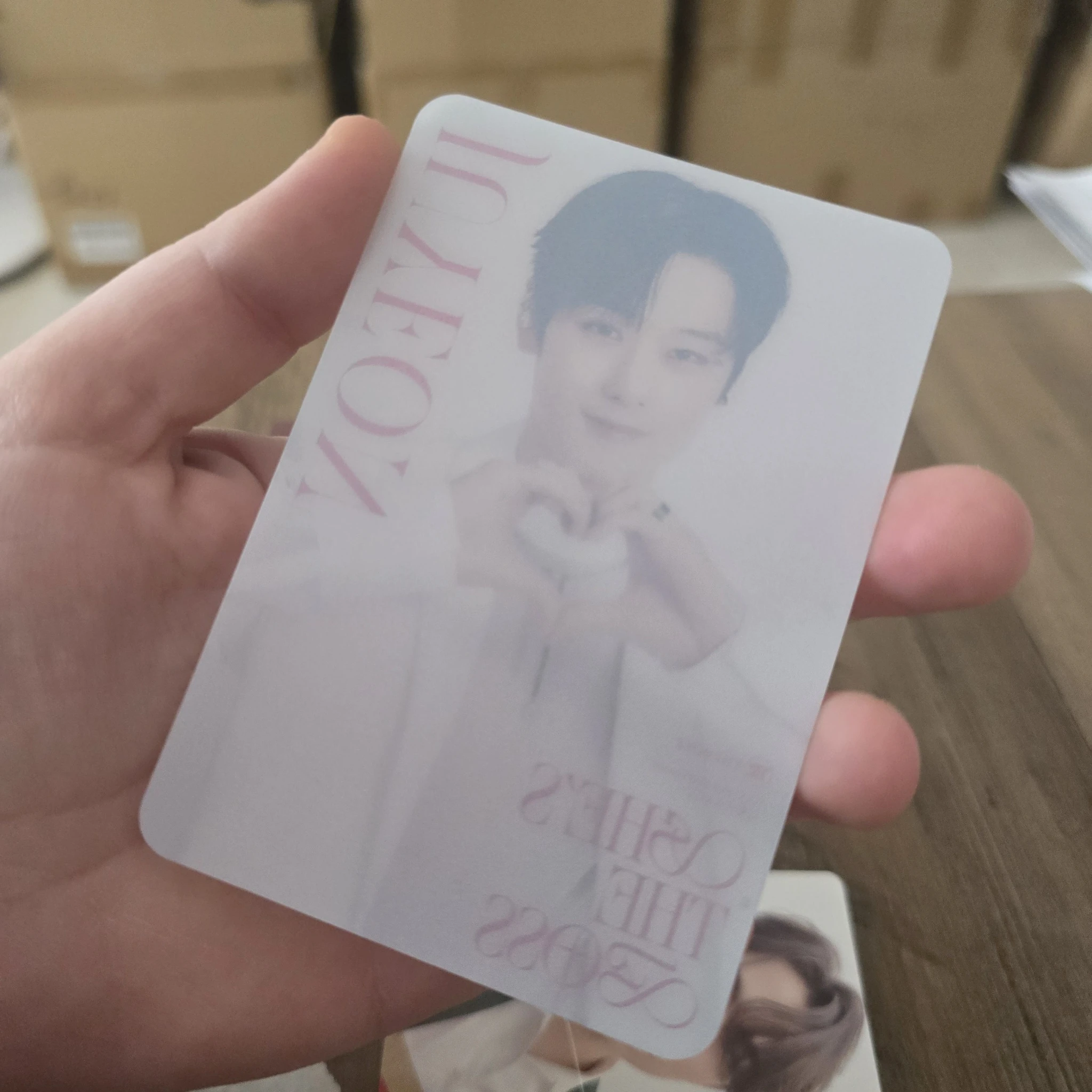 THE BOYZ Juyeon THE BOYZ - Juyeon - She's the Boss Album album photocard listing photo 2