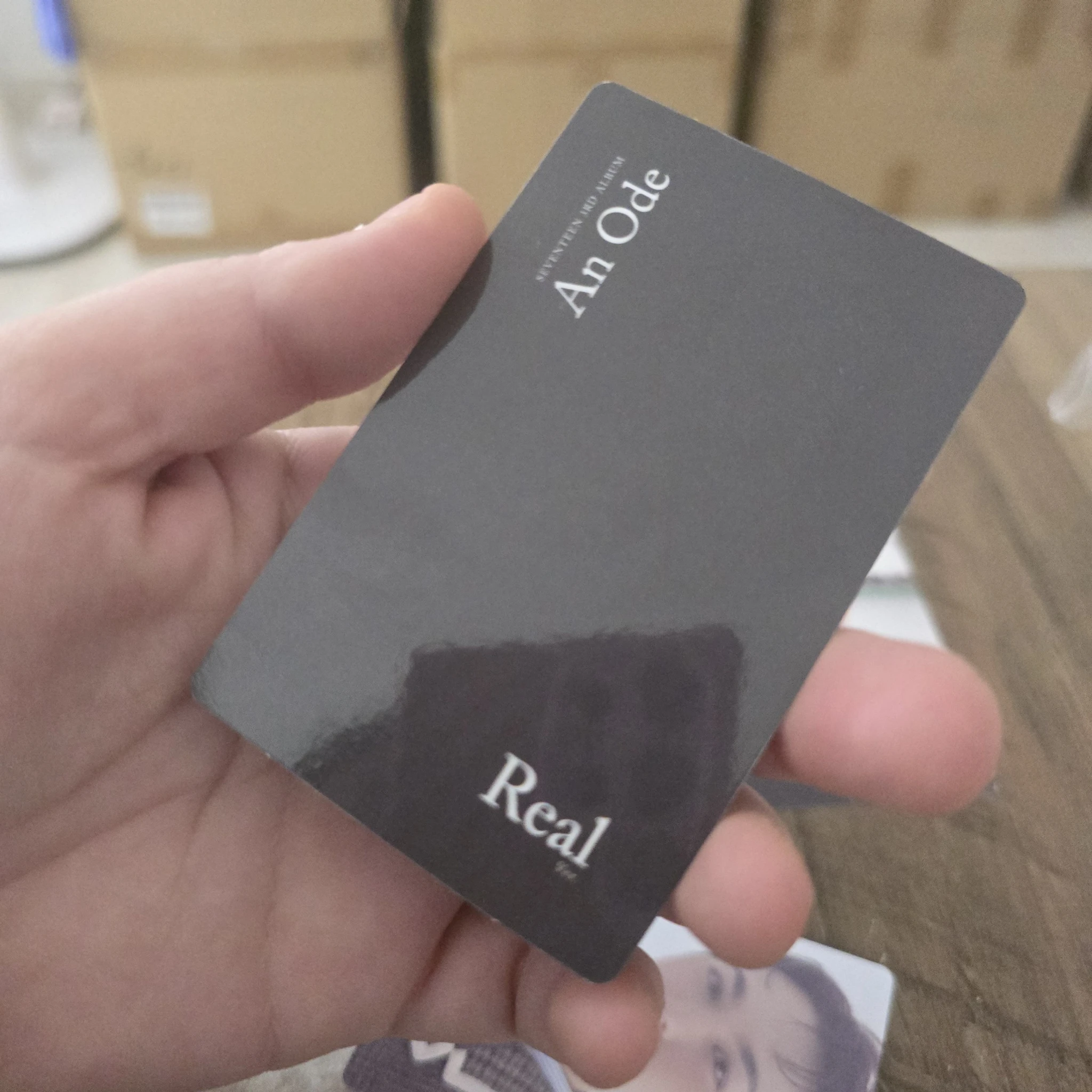 SEVENTEEN Vernon SEVENTEEN - Vernon - An Ode Album album photocard real ver. listing photo 2