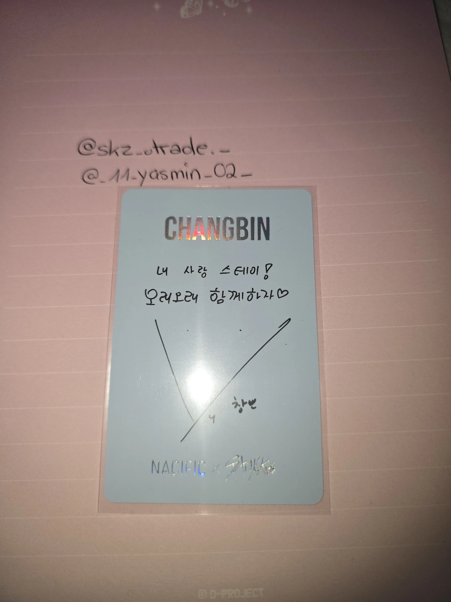 Stray Kids Changbin Stray Kids - Changbin - NACIFIC  x Stray Kids Other brand collaboration nacific round 11 listing photo 2