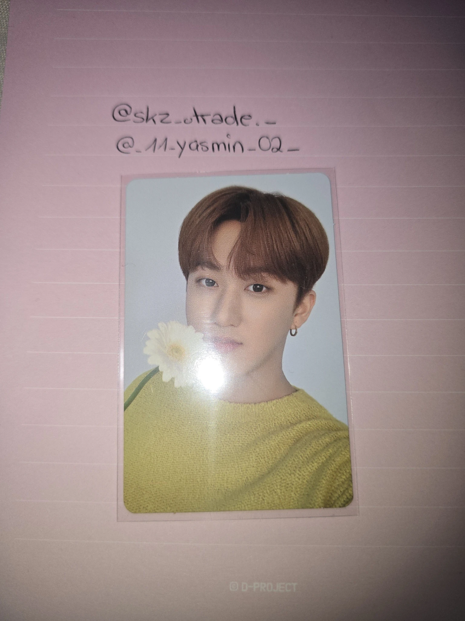 Stray Kids Changbin Stray Kids - Changbin - NACIFIC  x Stray Kids Other brand collaboration nacific round 10 double-sided front side listing photo 2