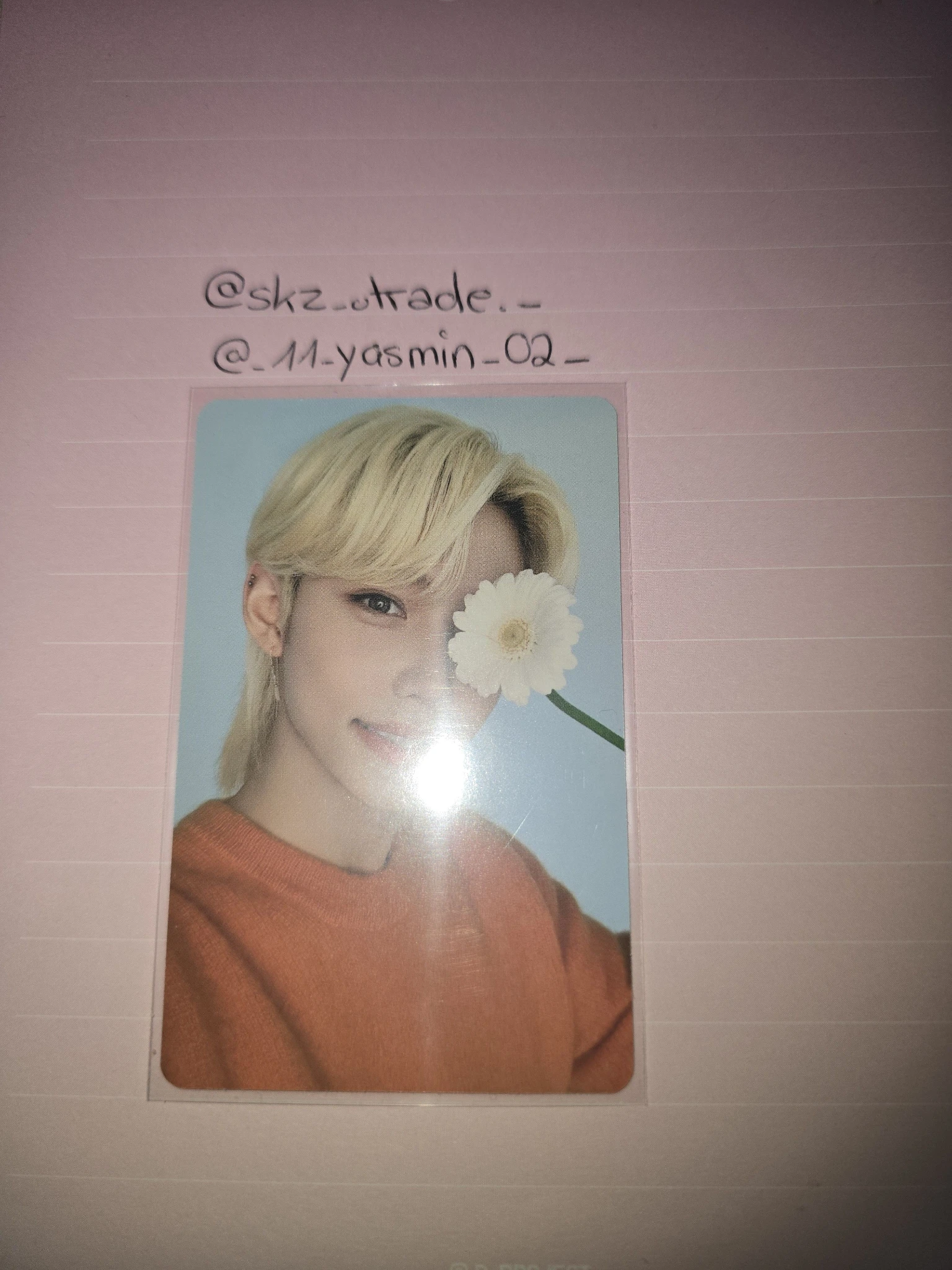 Stray Kids Felix Stray Kids - Felix - NACIFIC  x Stray Kids Other brand collaboration nacific round 10 double-sided front side listing photo 2