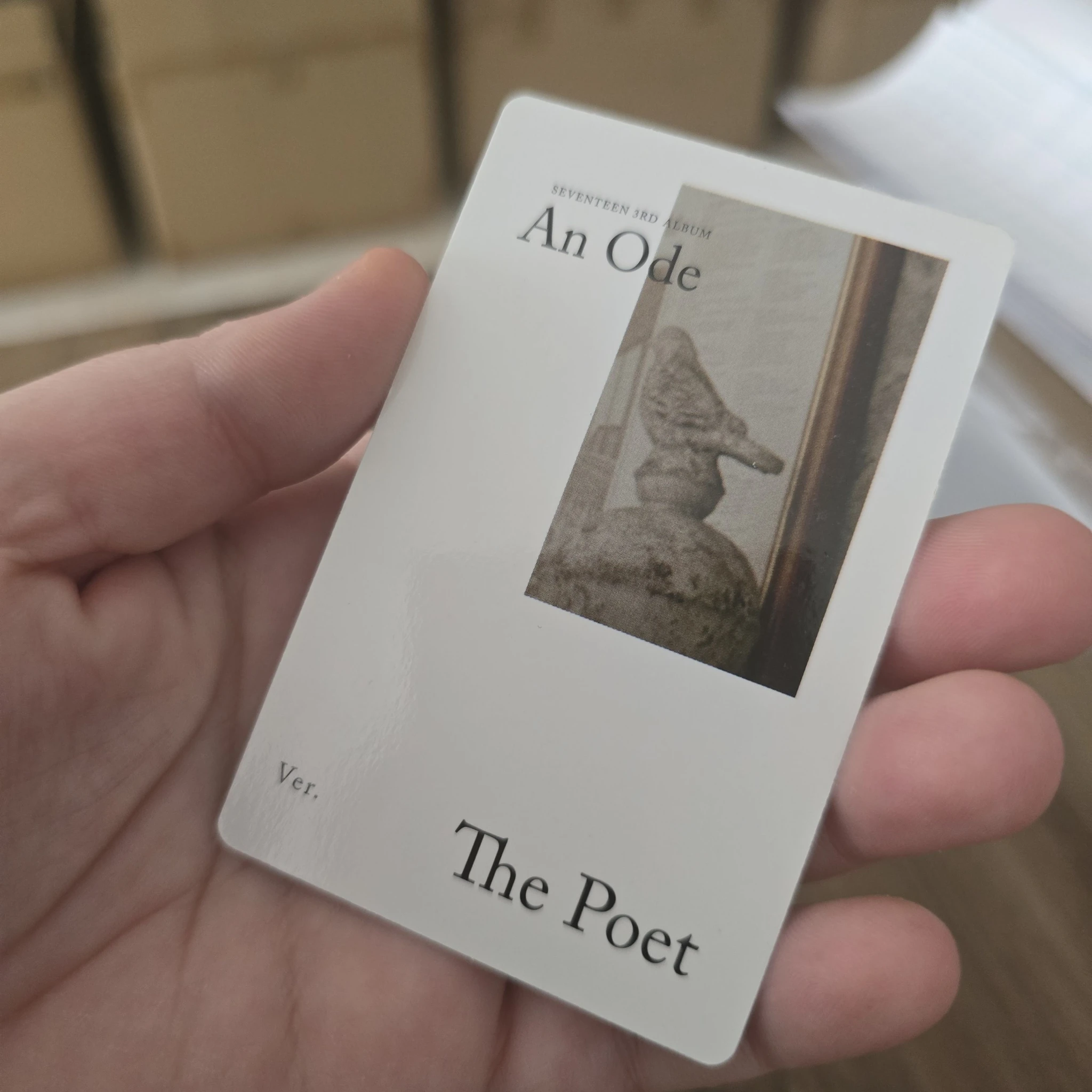 SEVENTEEN Vernon SEVENTEEN - Vernon - An Ode Album The poet ver. listing photo 2
