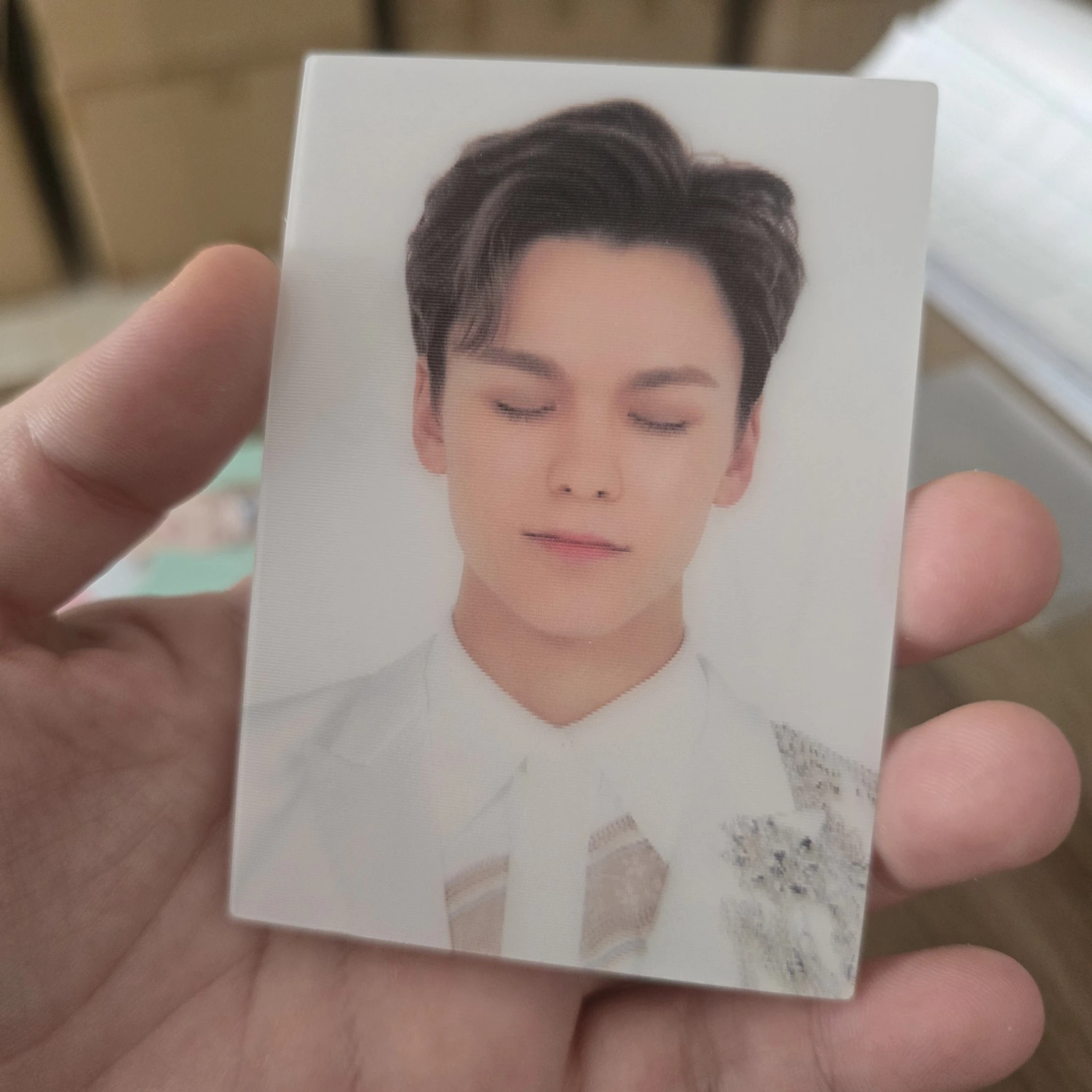 SEVENTEEN Vernon SEVENTEEN - Vernon - 2020 JAPAN DOME TOUR Event trading card listing photo 2