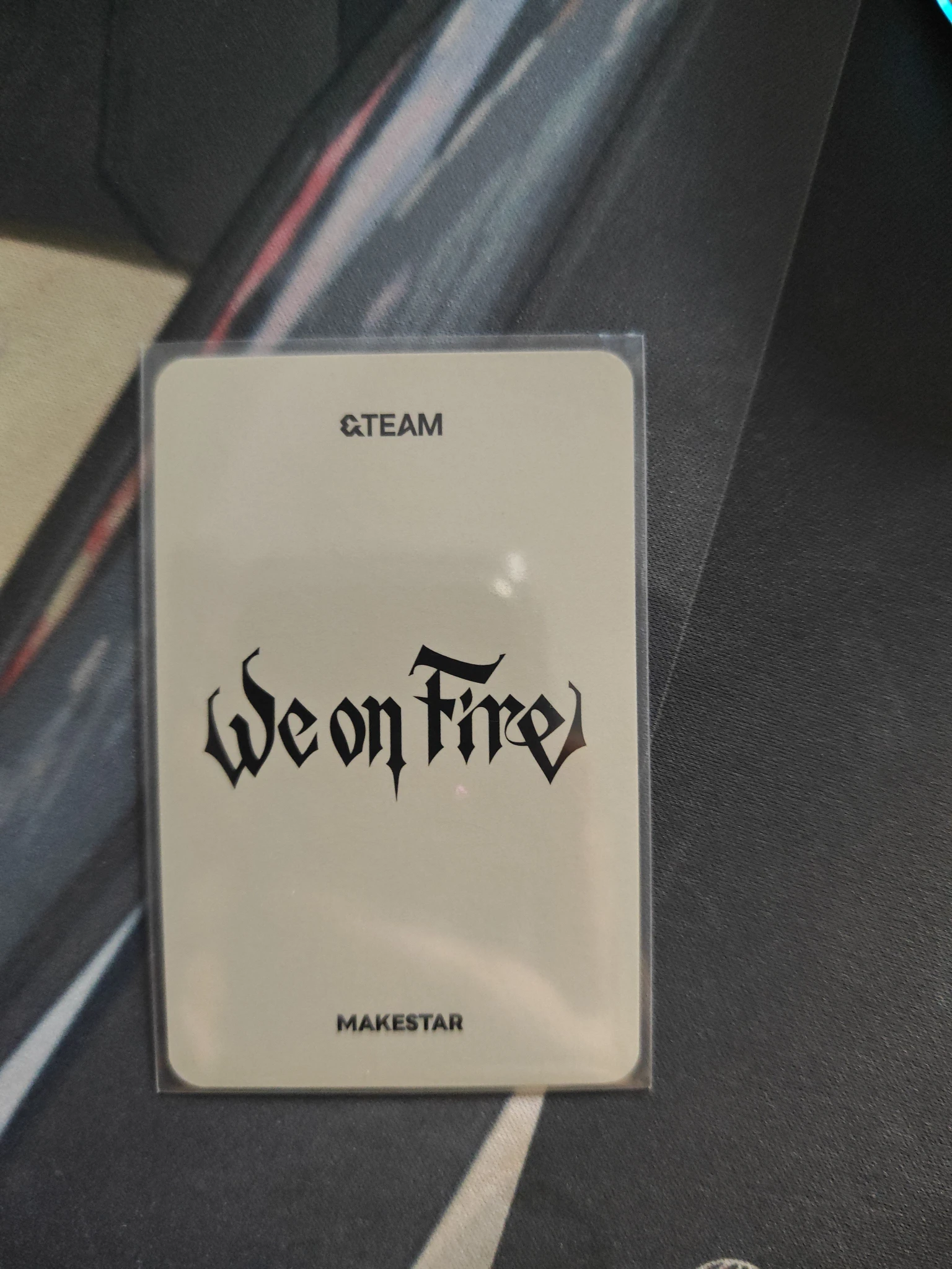 &TEAM Jo &TEAM - Jo - We on Fire  Album makestar fansign listing photo 2