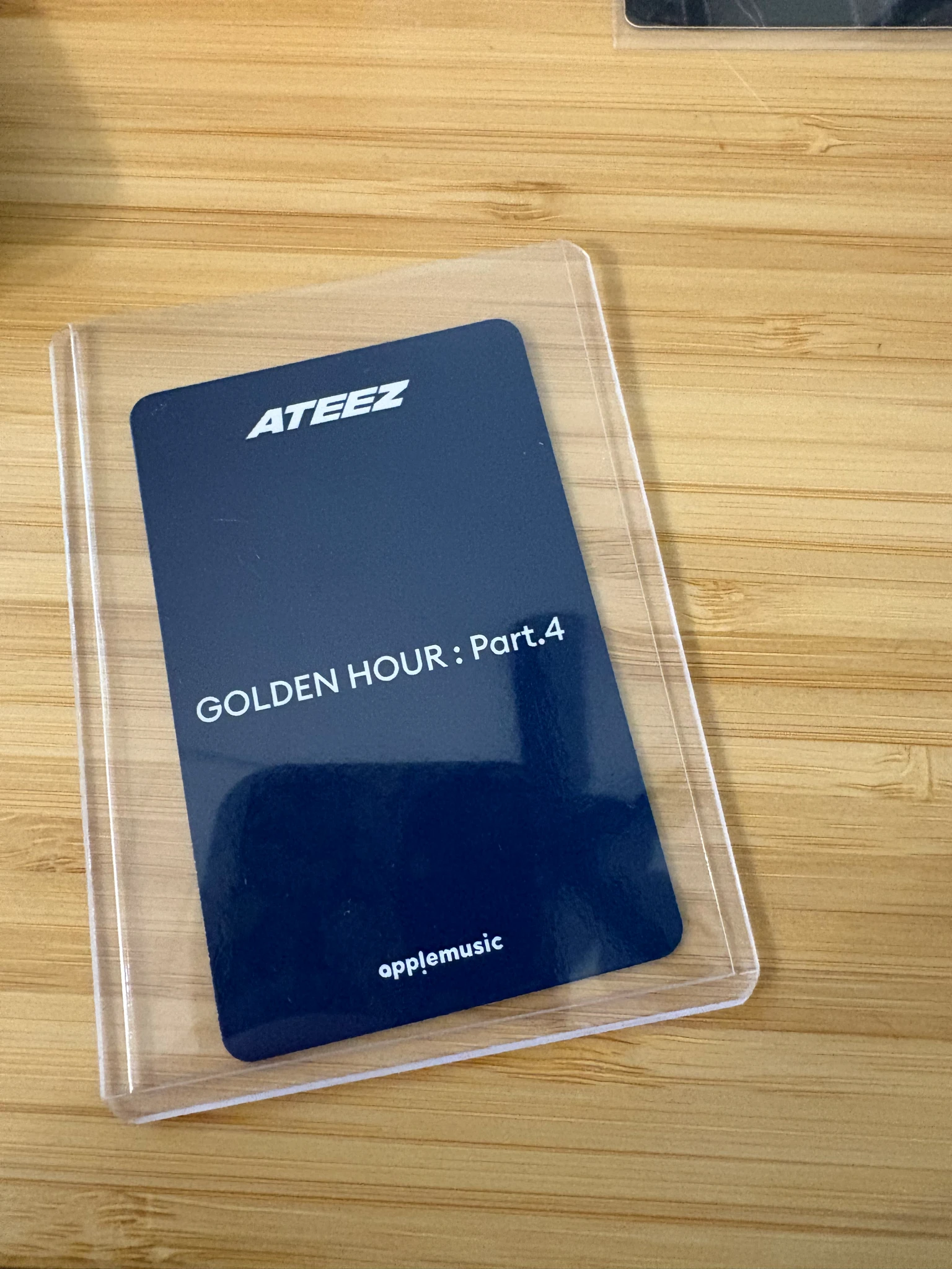 ATEEZ Yeosang ATEEZ - Yeosang - Golden Hour : Part.4 Album apple music pob (pre-order benefit) round 1 photobook version FPO listing photo 2