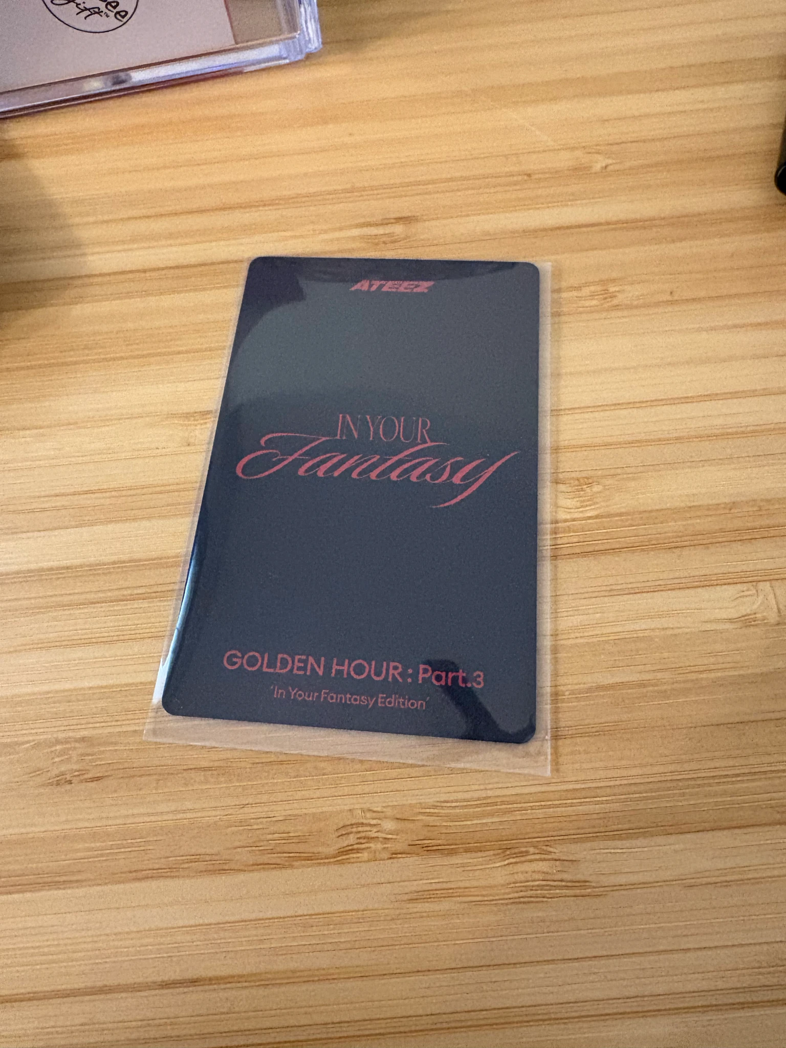 ATEEZ Hongjoong ATEEZ - Hongjoong - Golden Hour : Part.3 'In Your Fantasy Edition' Album listing photo 2