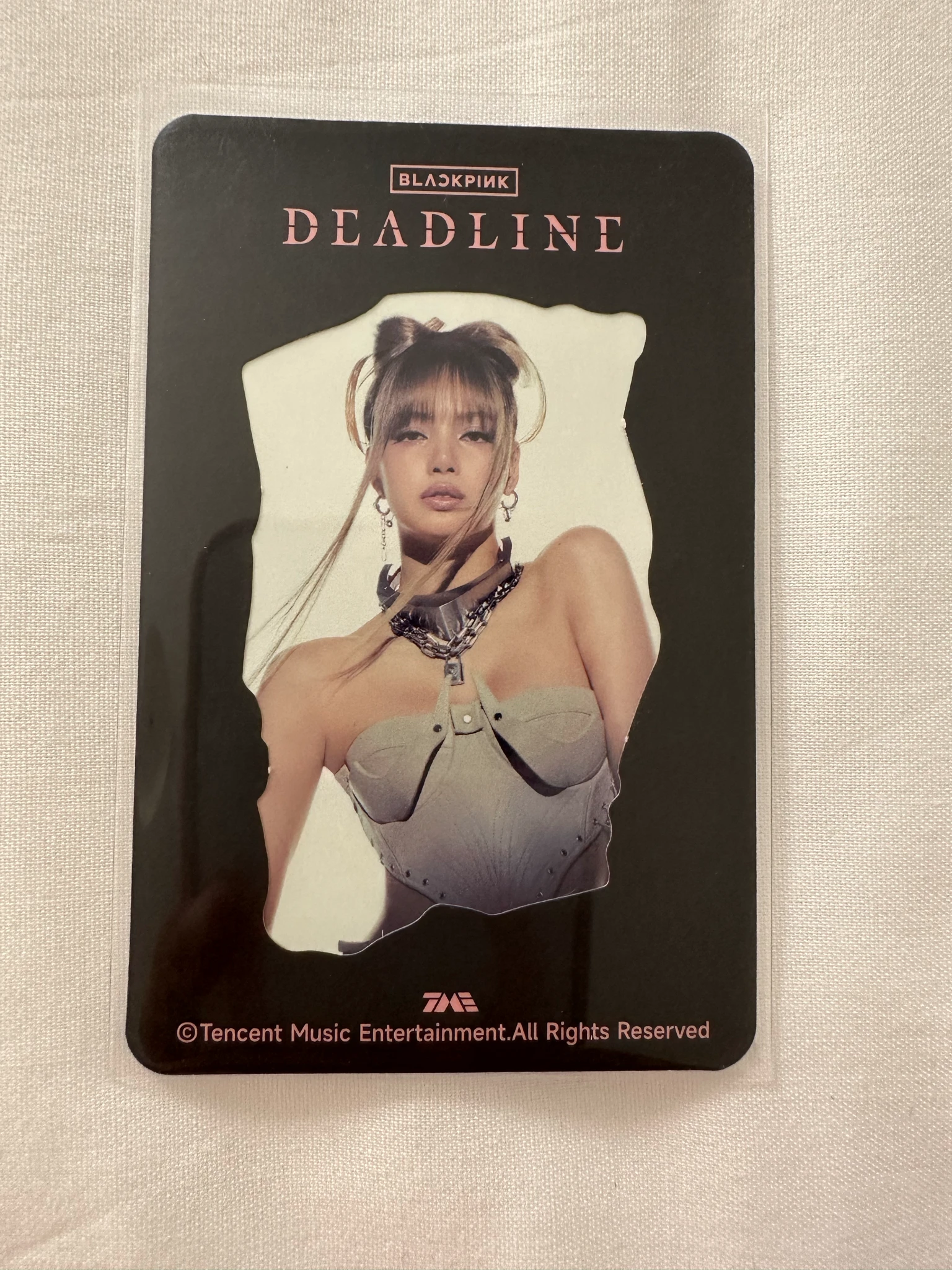 BLACKPINK Lisa BLACKPINK - Lisa - Deadline Album 4 star lucky draw (LD) qq music listing photo 2