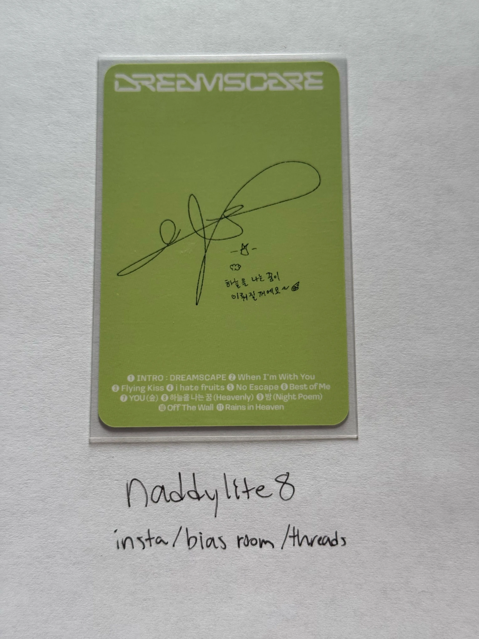 NCT DREAM Renjun NCT DREAM - Renjun - Dreamscape Album construct ver. listing photo 2