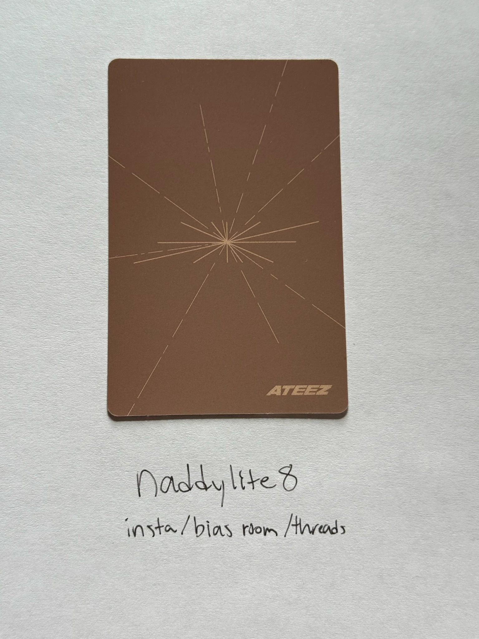 ATEEZ Jongho ATEEZ - Jongho - Golden Hour : Part 2 Album album photocard poca album for version listing photo 2