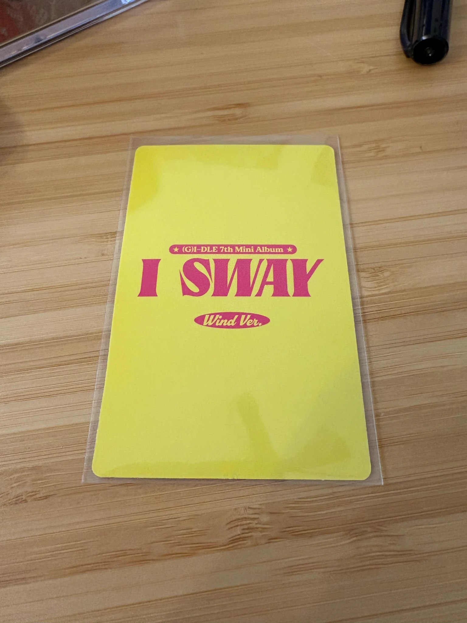 i-dle Shuhua (G)I-DLE - Shuhua - I Sway Album wind ver. standard ver. album photocard listing photo 2