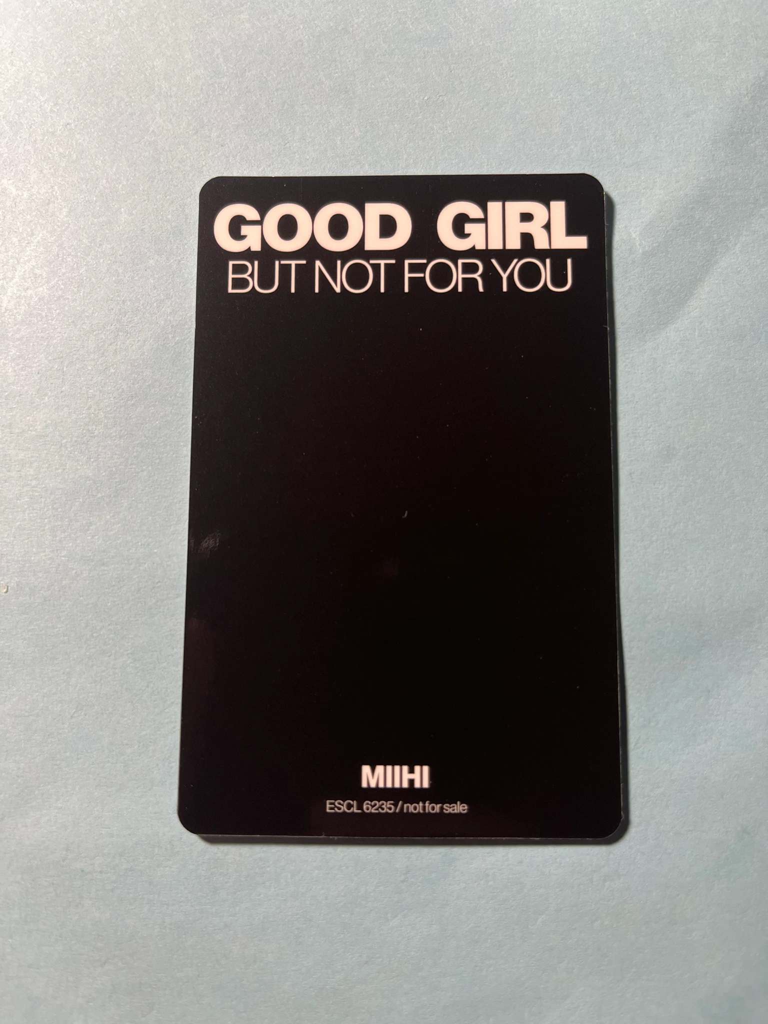 NiziU Miihi NiziU - Miihi - Good Girl But Not For You Album album photocard limited edition listing photo 2