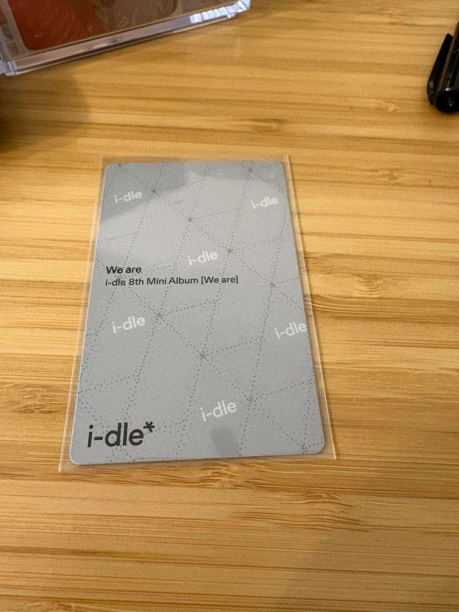 i-dle Yuqi (G)I-DLE - Miyeon - We are Album jewel case version album photocard listing photo 2