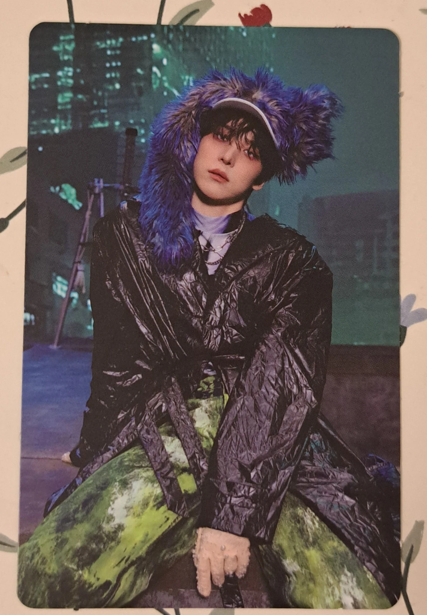 ATEEZ Yunho ATEEZ - Yunho - GOLDEN HOUR : Part.5 Album qr card poca album Z version album photocard listing photo 2