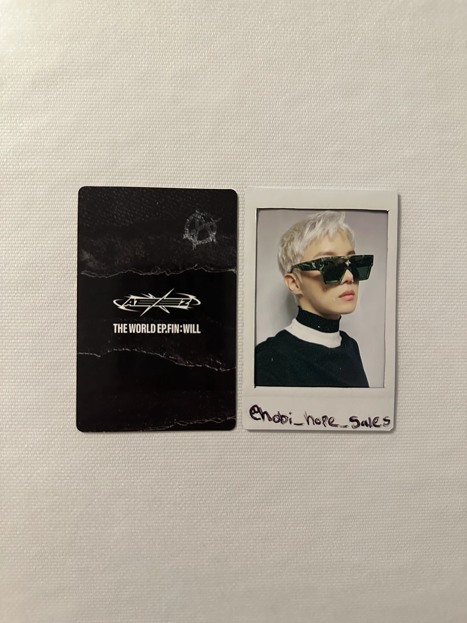 ATEEZ Seonghwa ATEEZ - Seonghwa - THE WORLD EP.FIN: WILL Album album photocard listing photo 2