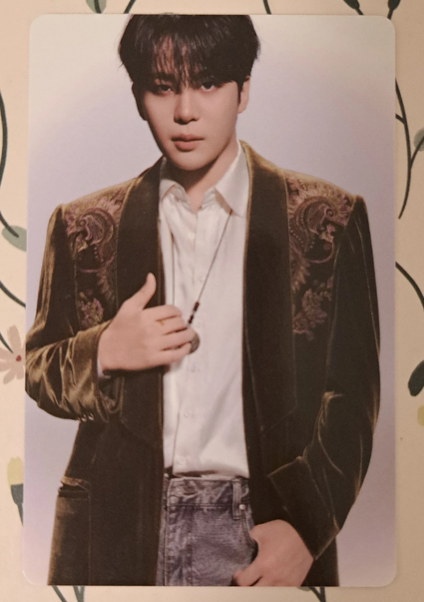 ATEEZ Jongho ATEEZ - Jongho - GOLDEN HOUR : Part.5 Album album photocard poca album A version image card listing photo 2