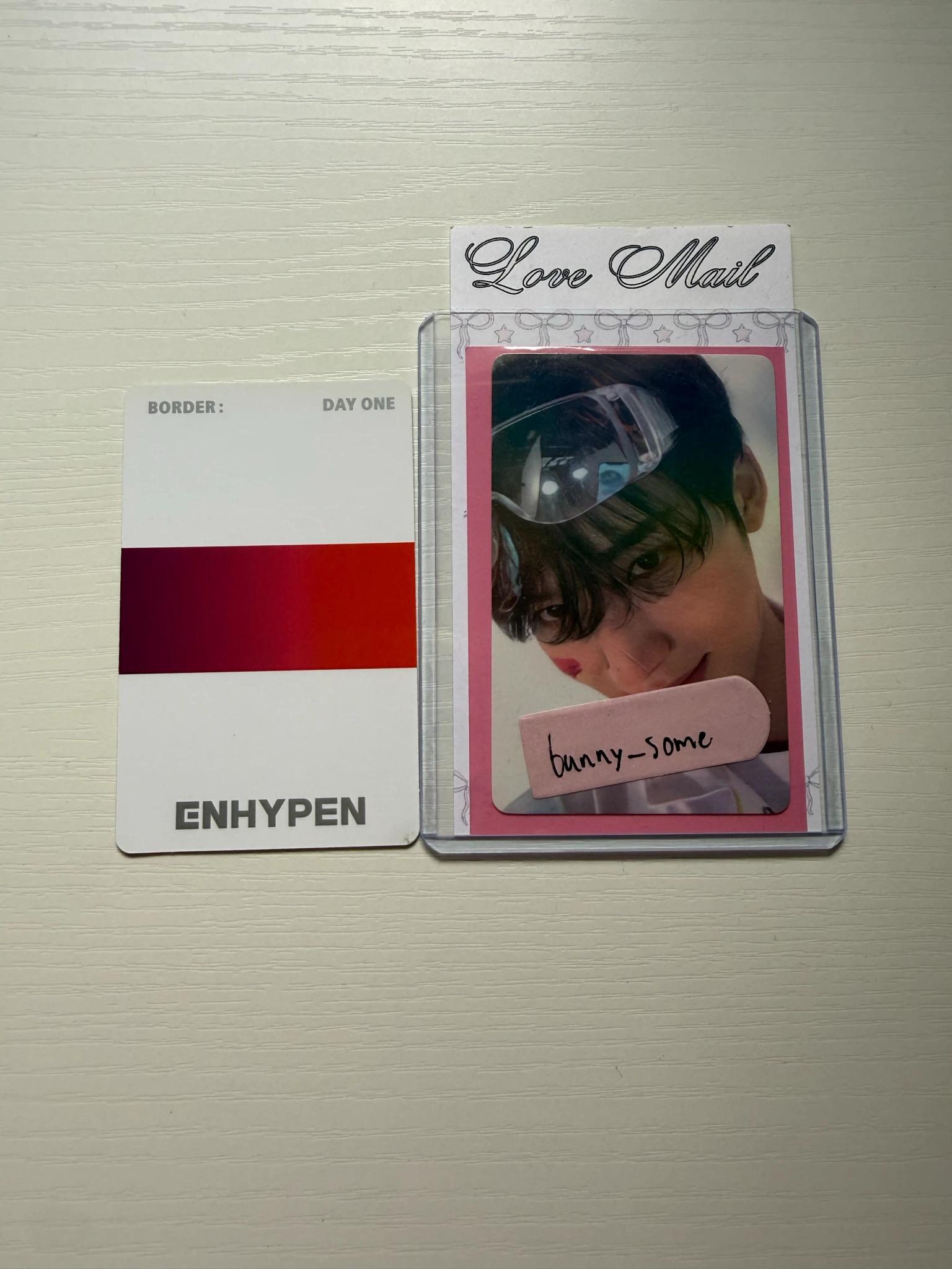 ENHYPEN Jay ENHYPEN - BORDER : DAY ONE Album album photocard listing photo 2