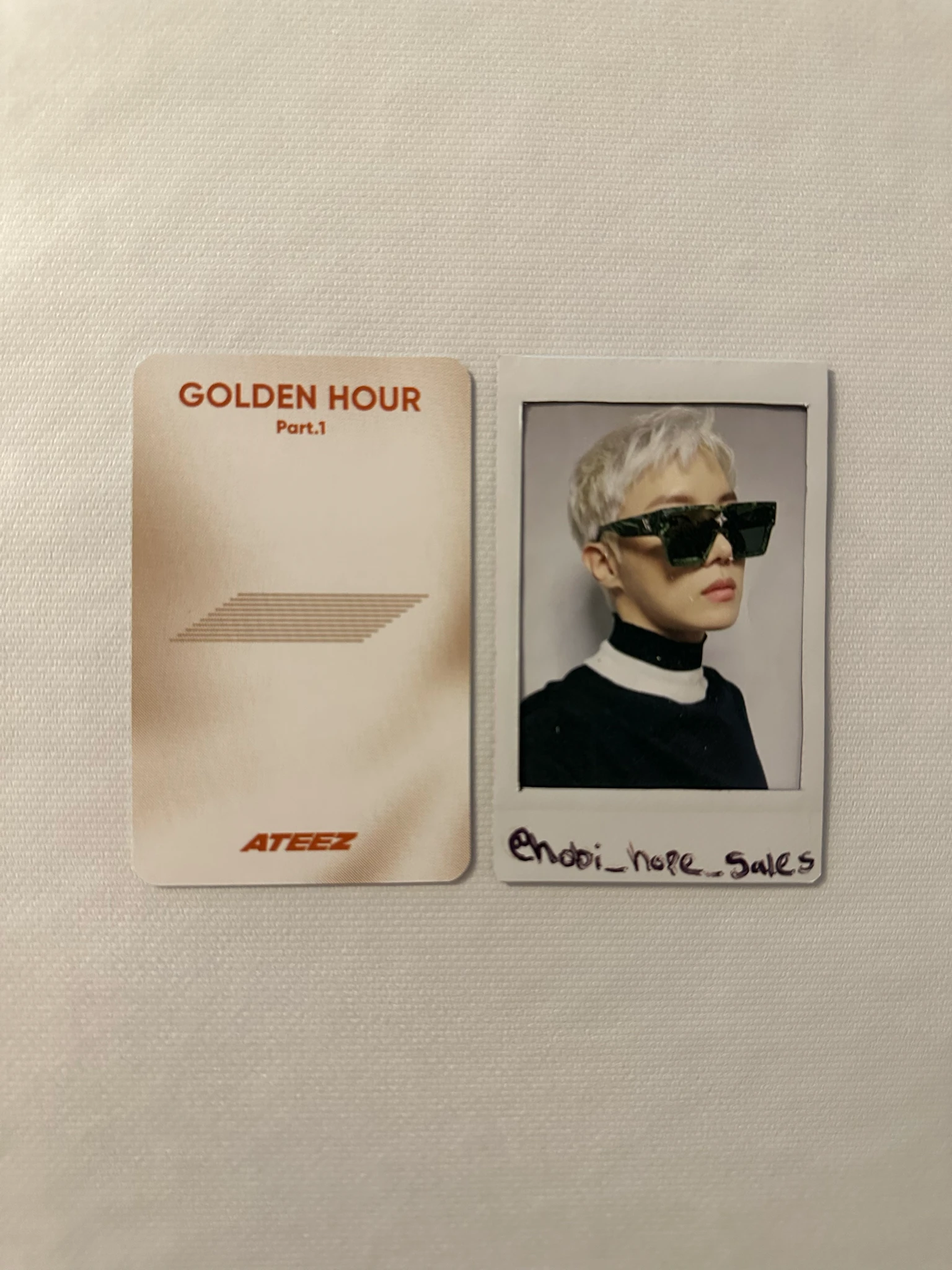 ATEEZ Seonghwa ATEEZ - Seonghwa - Golden Hour : Part.1 Album listing photo 2