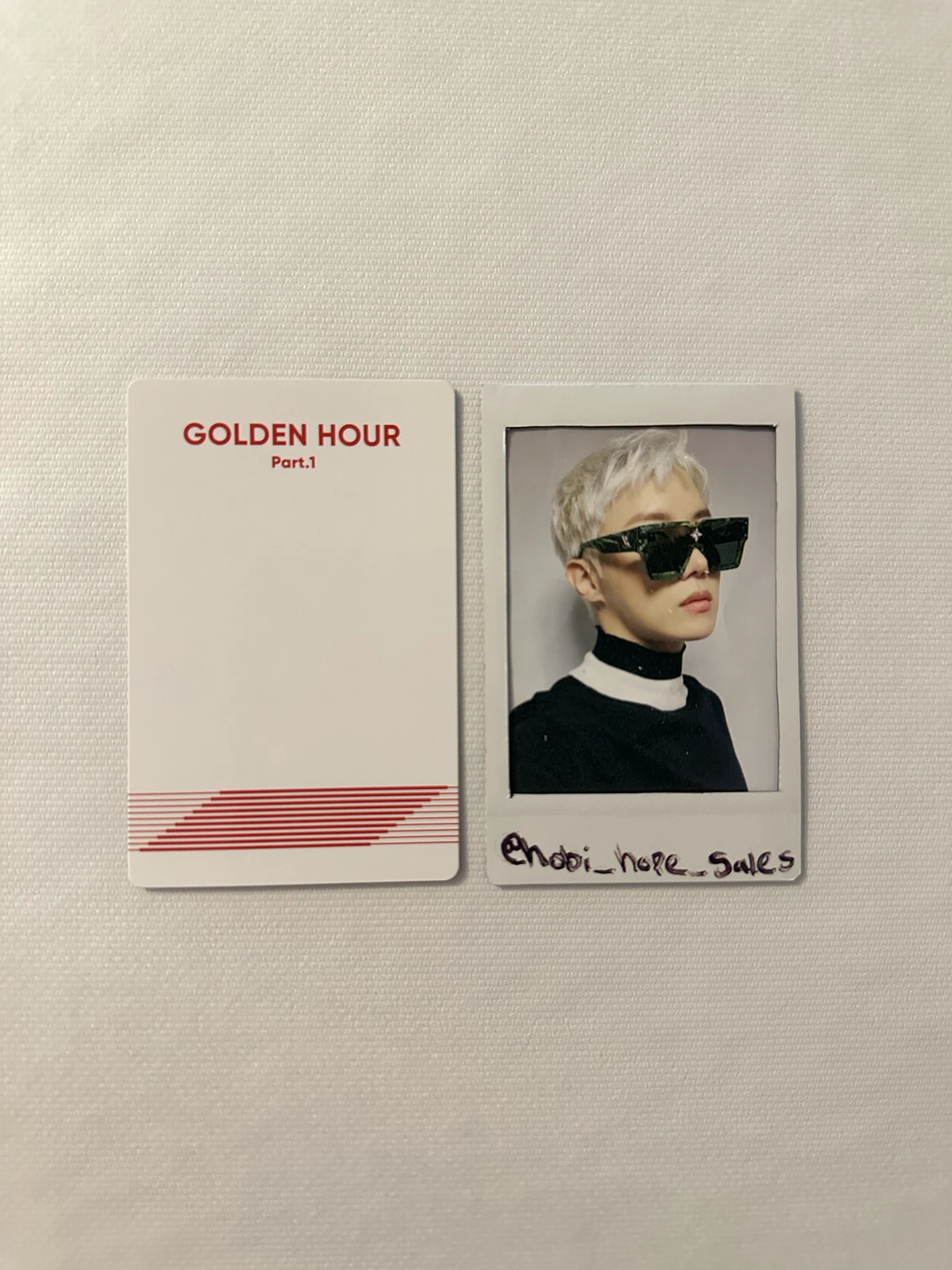 ATEEZ Seonghwa ATEEZ - Seonghwa - Golden Hour : Part.1 Album poca album album photocard image card listing photo 2