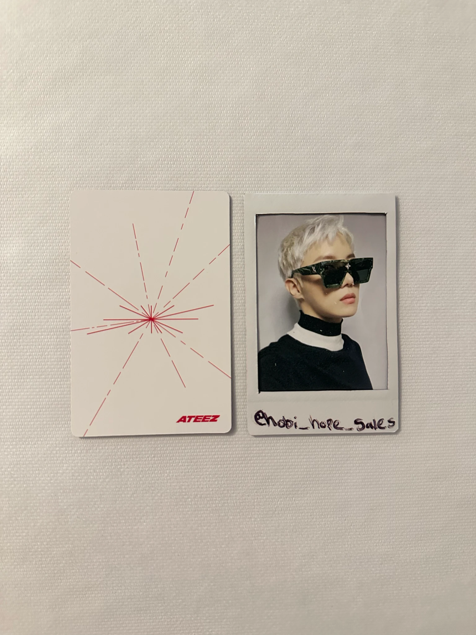 ATEEZ Seonghwa ATEEZ - Seonghwa - Golden Hour : Part 2 Album poca album diary version image card listing photo 2