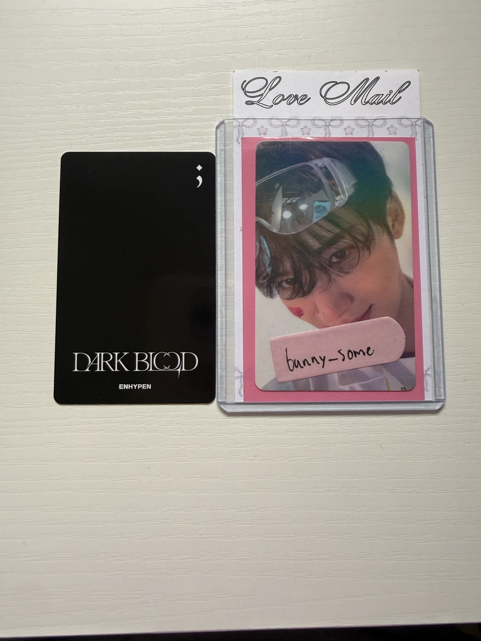 ENHYPEN Jay ENHYPEN - Jay - DARK BLOOD Album weverse album version photocard set concept photocard korean album album photocard listing photo 2