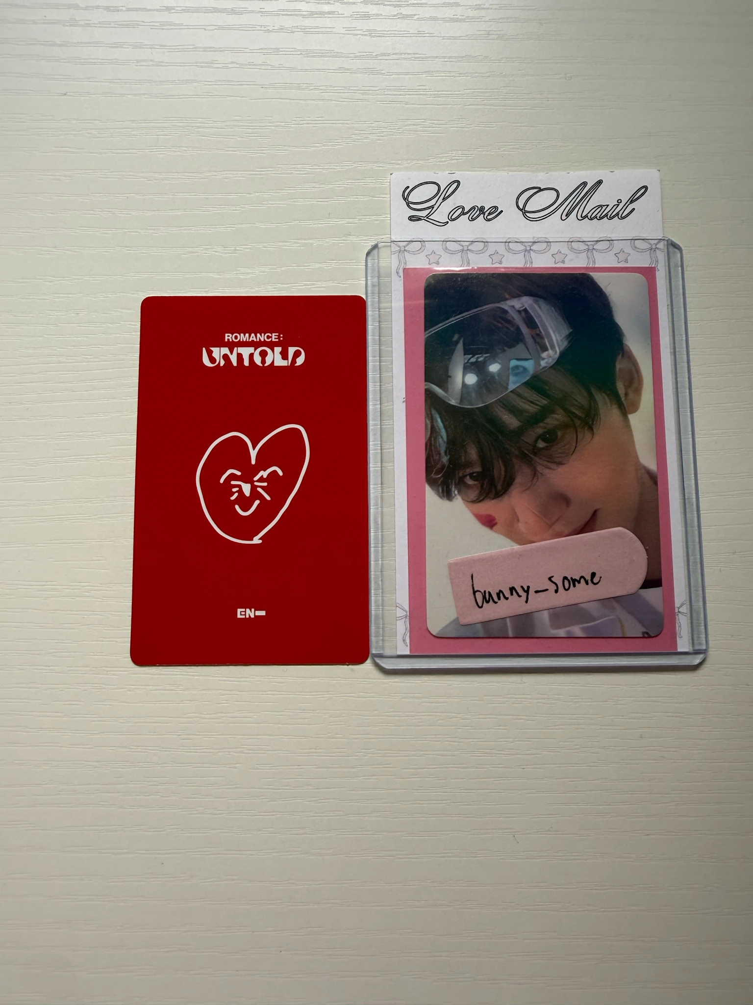 ENHYPEN Jay ENHYPEN - Jay - ROMANCE: UNTOLD Album album photocard engene ver. listing photo 2