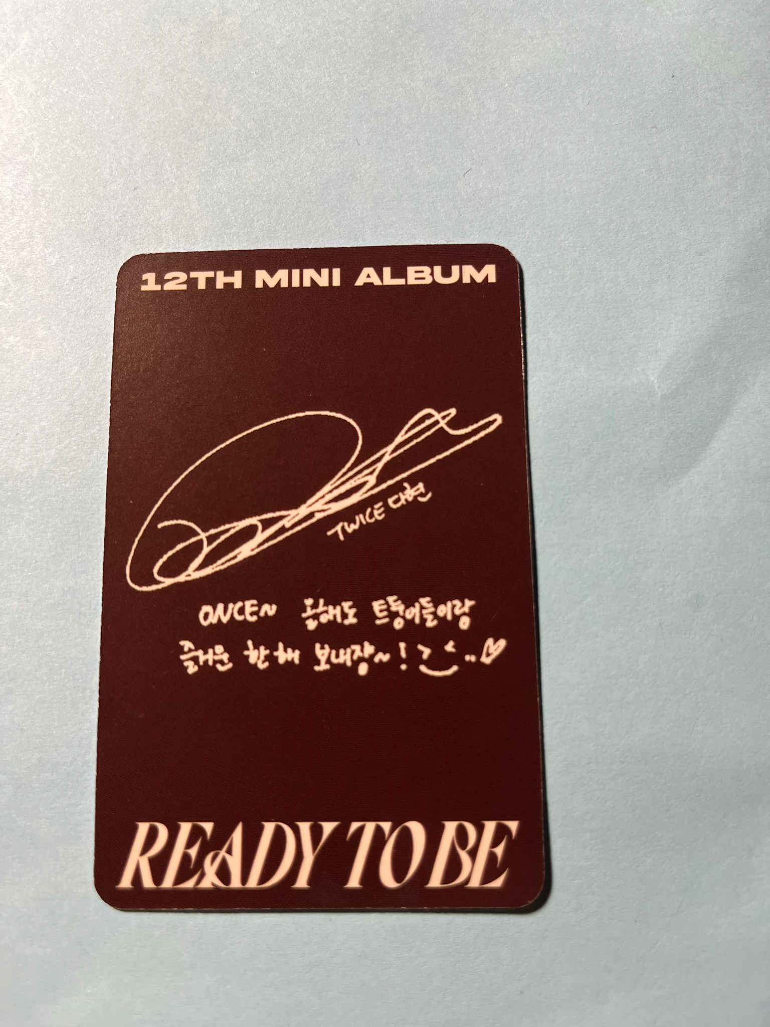 TWICE Dahyun TWICE-Dahyun-Album-READY TO BE listing photo 2