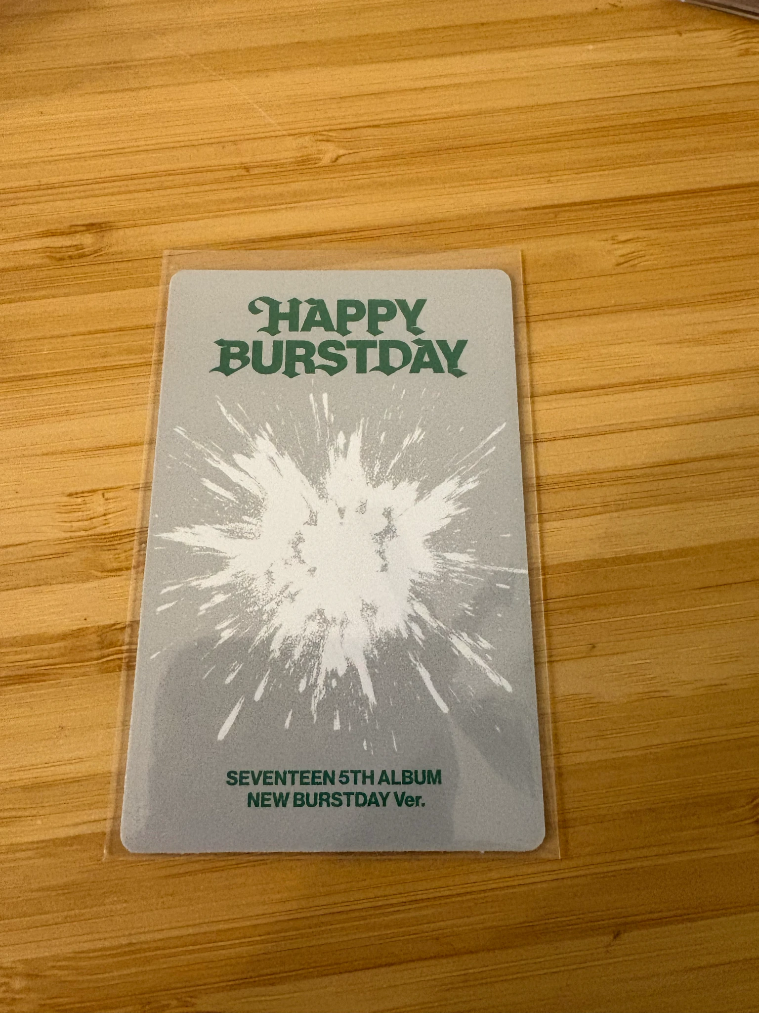 SEVENTEEN The8 SEVENTEEN - The8 - HAPPY BURSTDAY Album album photocard new burstday ver. listing photo 2