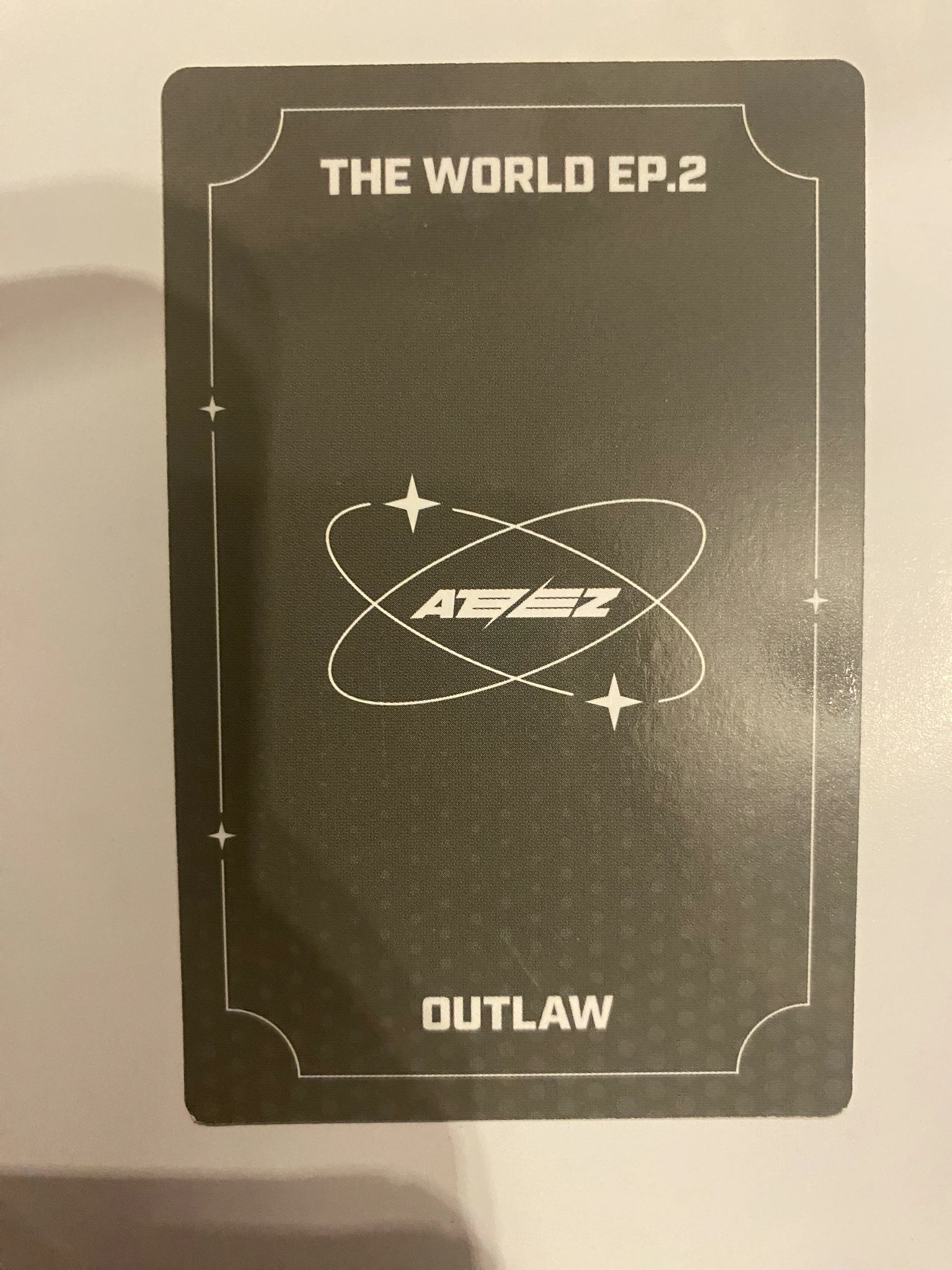 ATEEZ Yunho ATEEZ - Yunho - THE WORLD EP.2 : OUTLAW Album hello82 europe (EU) exclusive album photocard listing photo 2