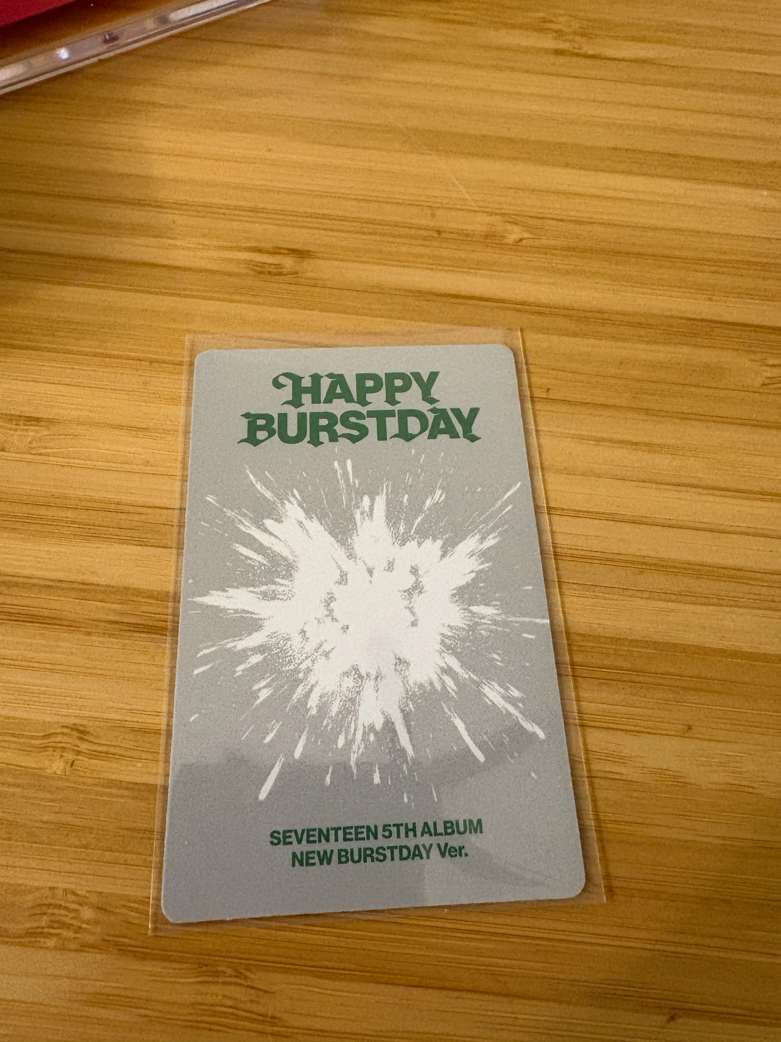 SEVENTEEN Dino SEVENTEEN - Dino - HAPPY BURSTDAY Album album photocard listing photo 2