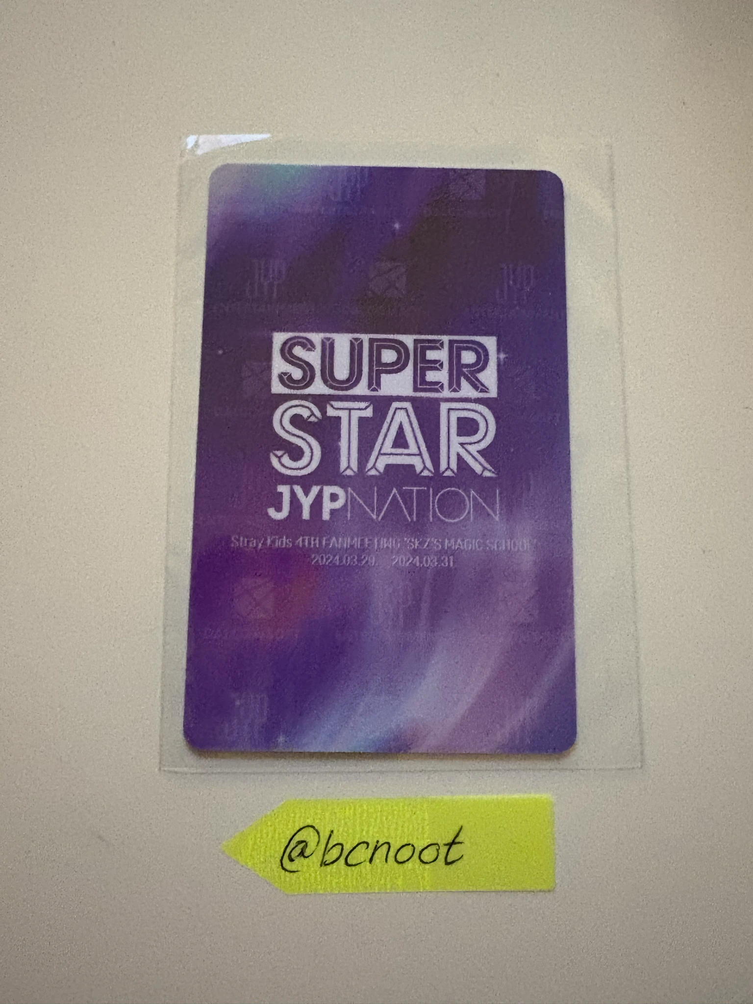 Stray Kids Changbin Stray Kids - Changbin - 4th Fanmeeting - SKZ's Magic School Event superstar listing photo 2