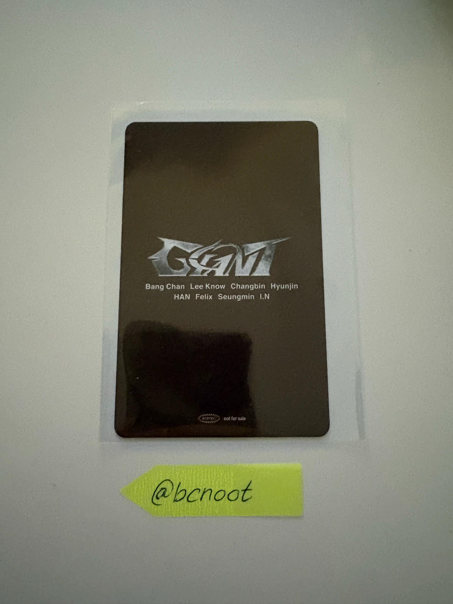 Stray Kids Stray Kids - Lee Know & Changbin - GIANT Album album photocard jpfc (japan fanclub) unit listing photo 2