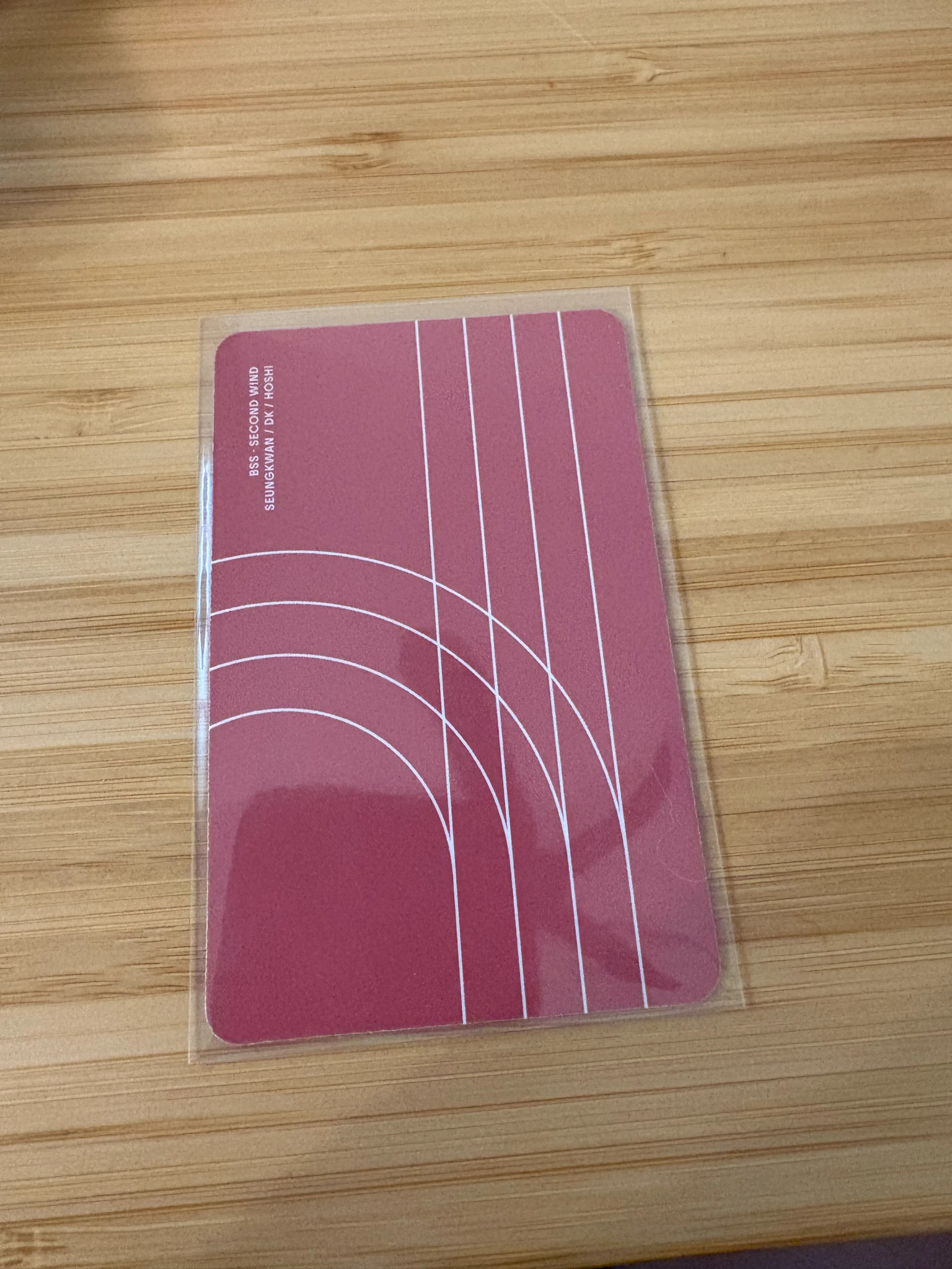 SEVENTEEN Hoshi SEVENTEEN - Hoshi - Second Wind Album bss album photocard listing photo 2