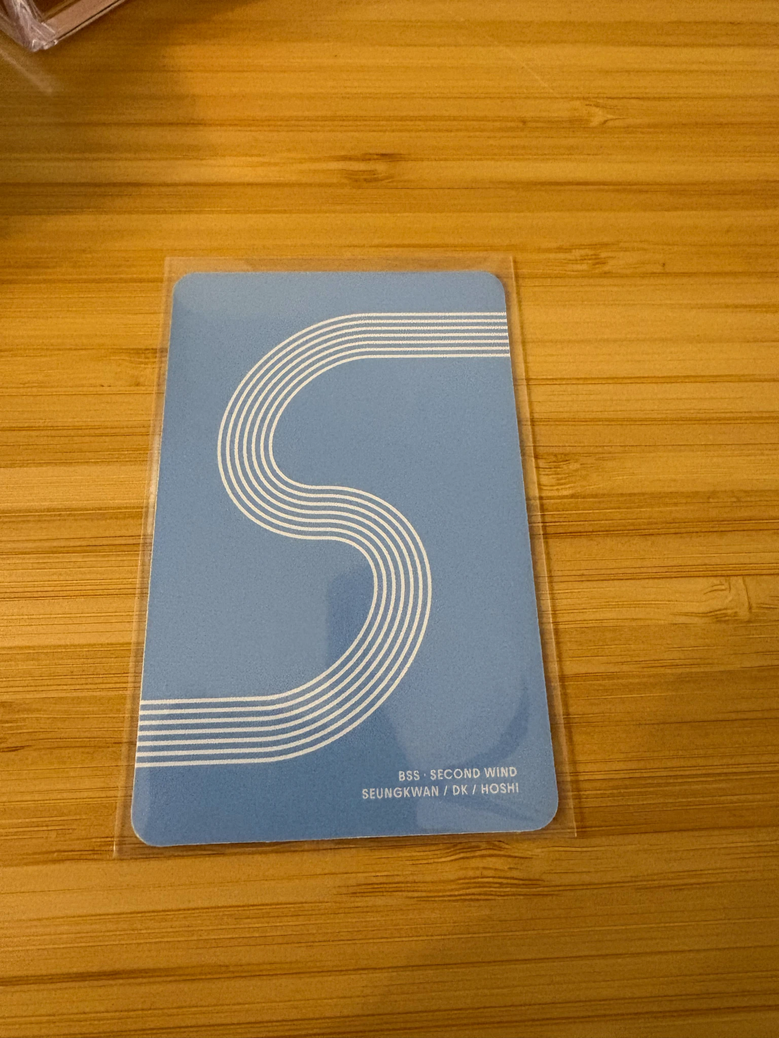 SEVENTEEN Hoshi SEVENTEEN - Hoshi - Second Wind Album album photocard bss listing photo 2