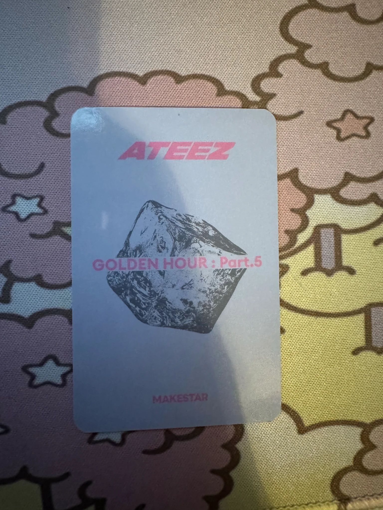 ATEEZ Jongho ATEEZ - Jongho - GOLDEN HOUR : Part.5 Album makestar cd player pob (pre-order benefit) listing photo 2