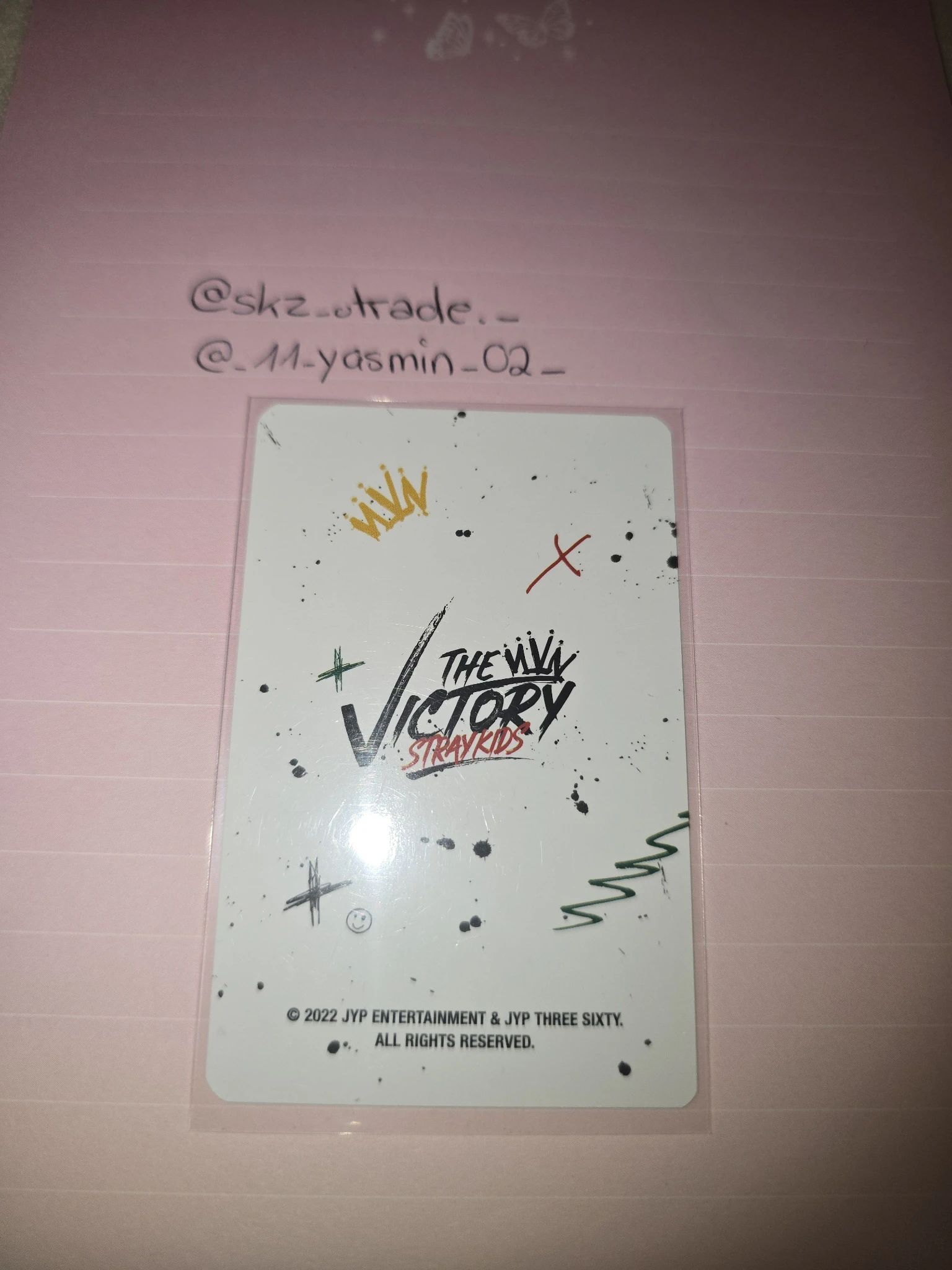 Stray Kids I.N Stray Kids - I.N - The Victory Pop-Up Store Event merch photocard random photocard listing photo 2