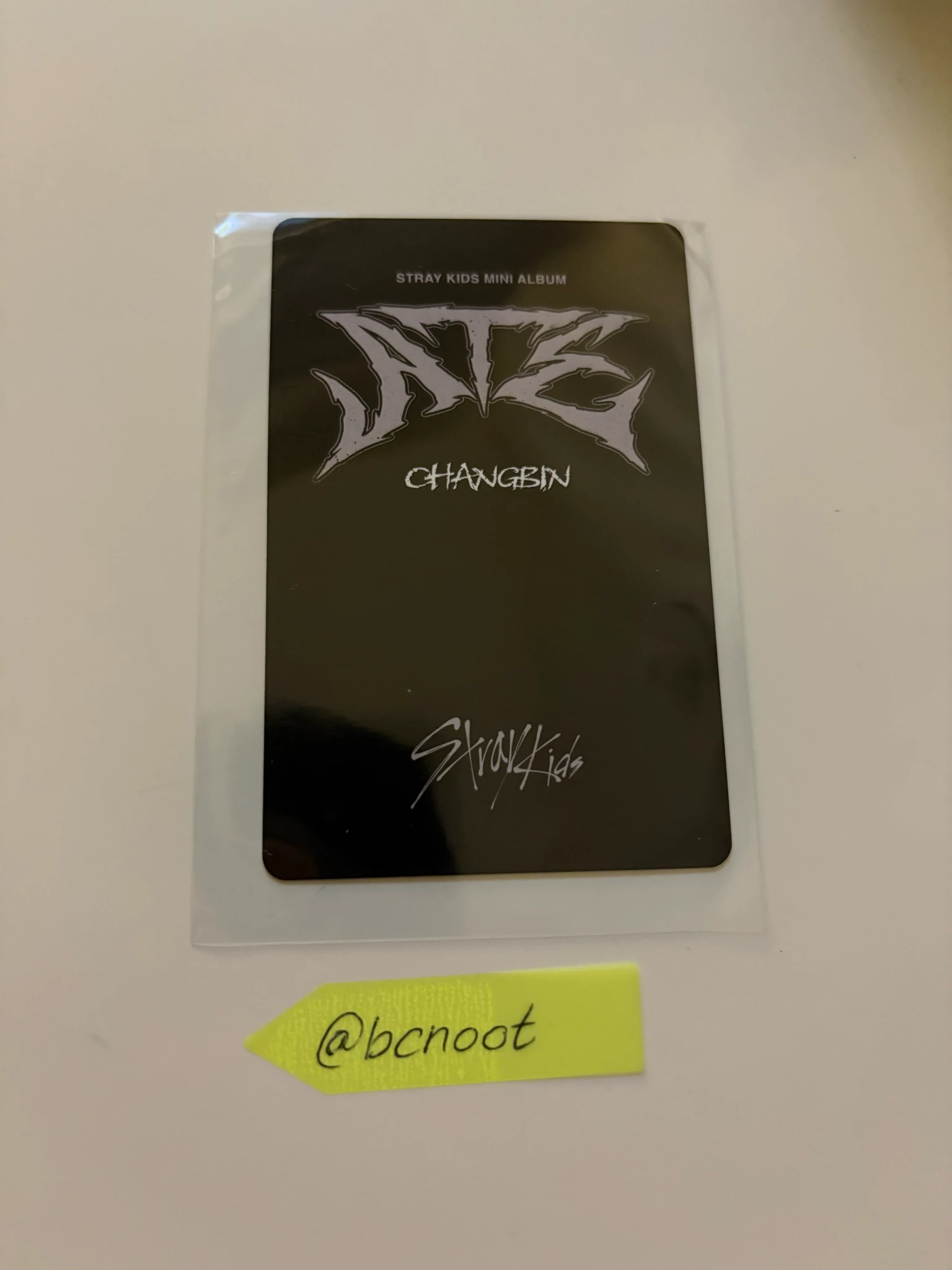 Stray Kids Changbin Stray Kids - Changbin - ATE Album album photocard nemo version A version listing photo 2
