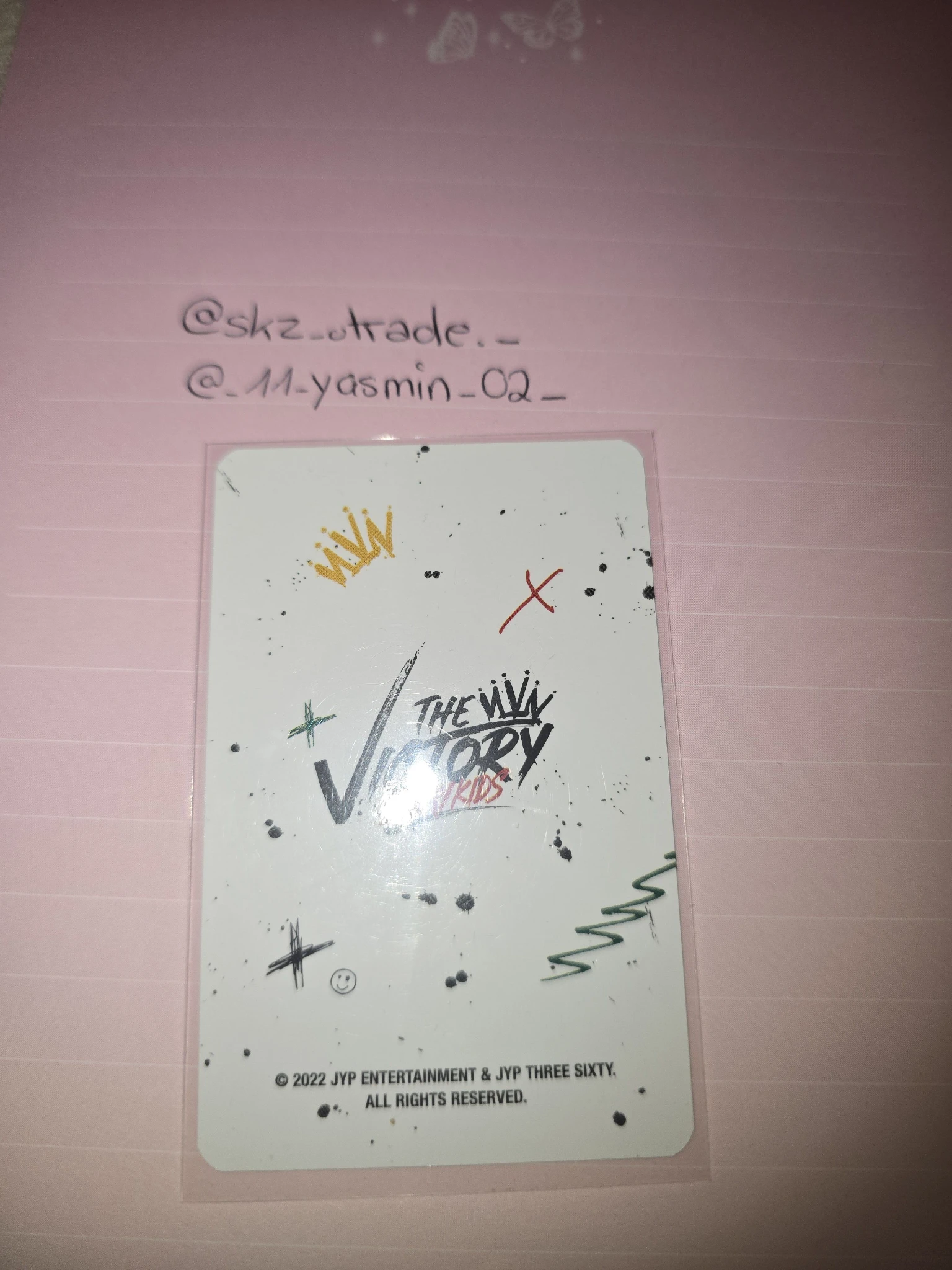 Stray Kids Seungmin Stray Kids - Seungmin - The Victory Pop-Up Store Event merch photocard random photocard listing photo 2