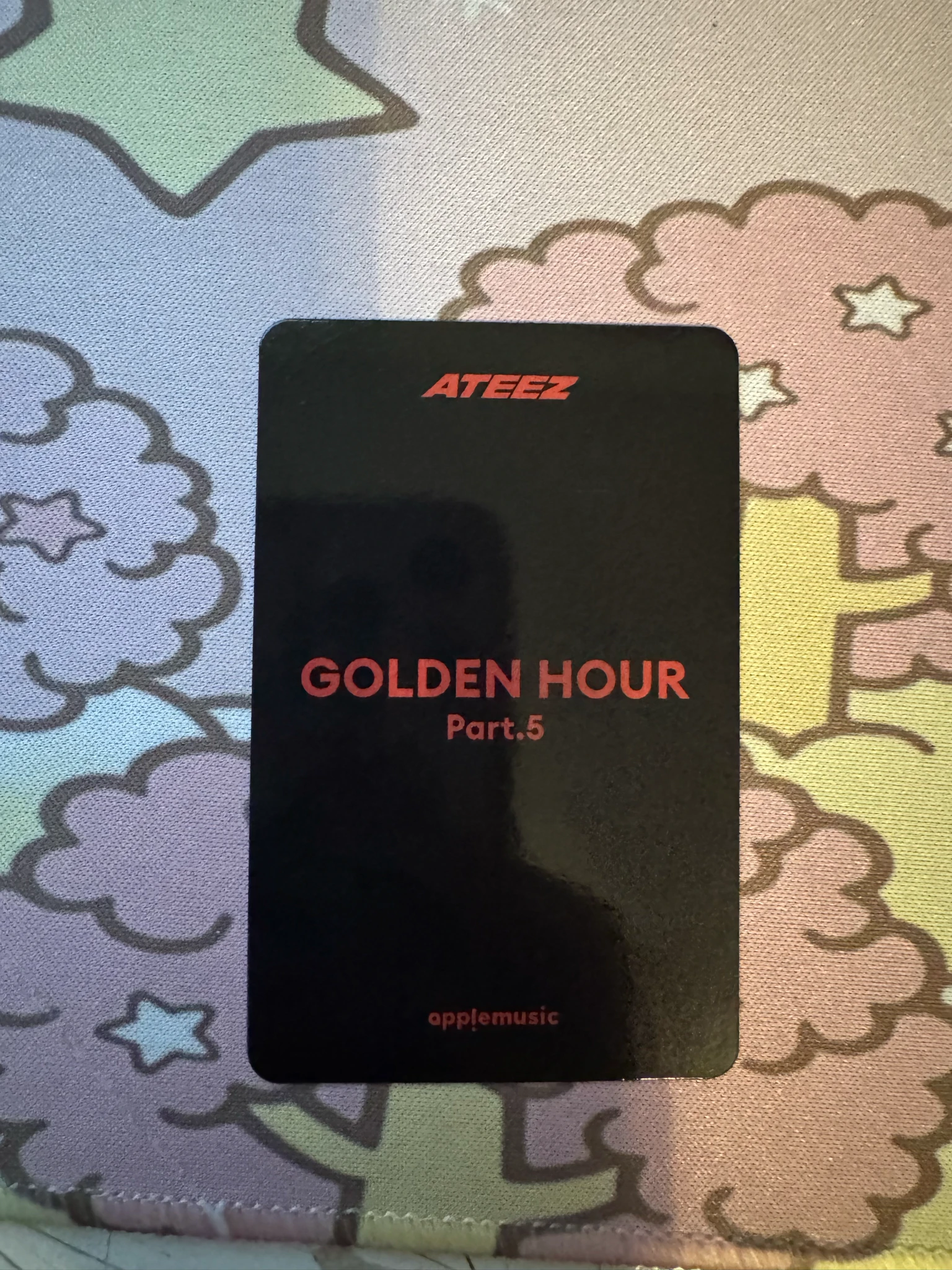 ATEEZ Mingi ATEEZ - Mingi - GOLDEN HOUR : Part.5 Album apple music pob (pre-order benefit) digipack version listing photo 2