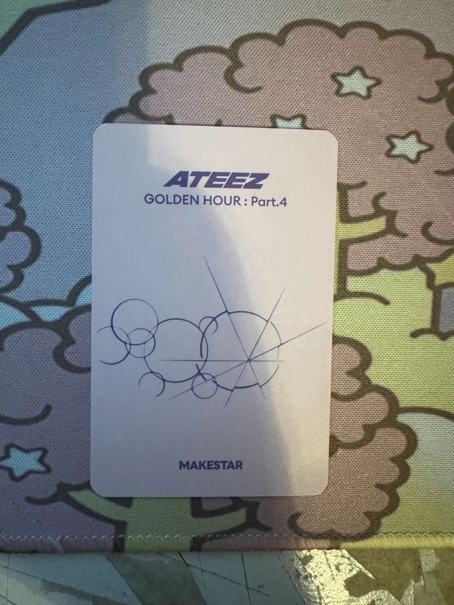 ATEEZ ATEEZ - Yunho & Yeosang - Golden Hour : Part.4 Album fansign makestar round 6 unit photocard listing photo 2