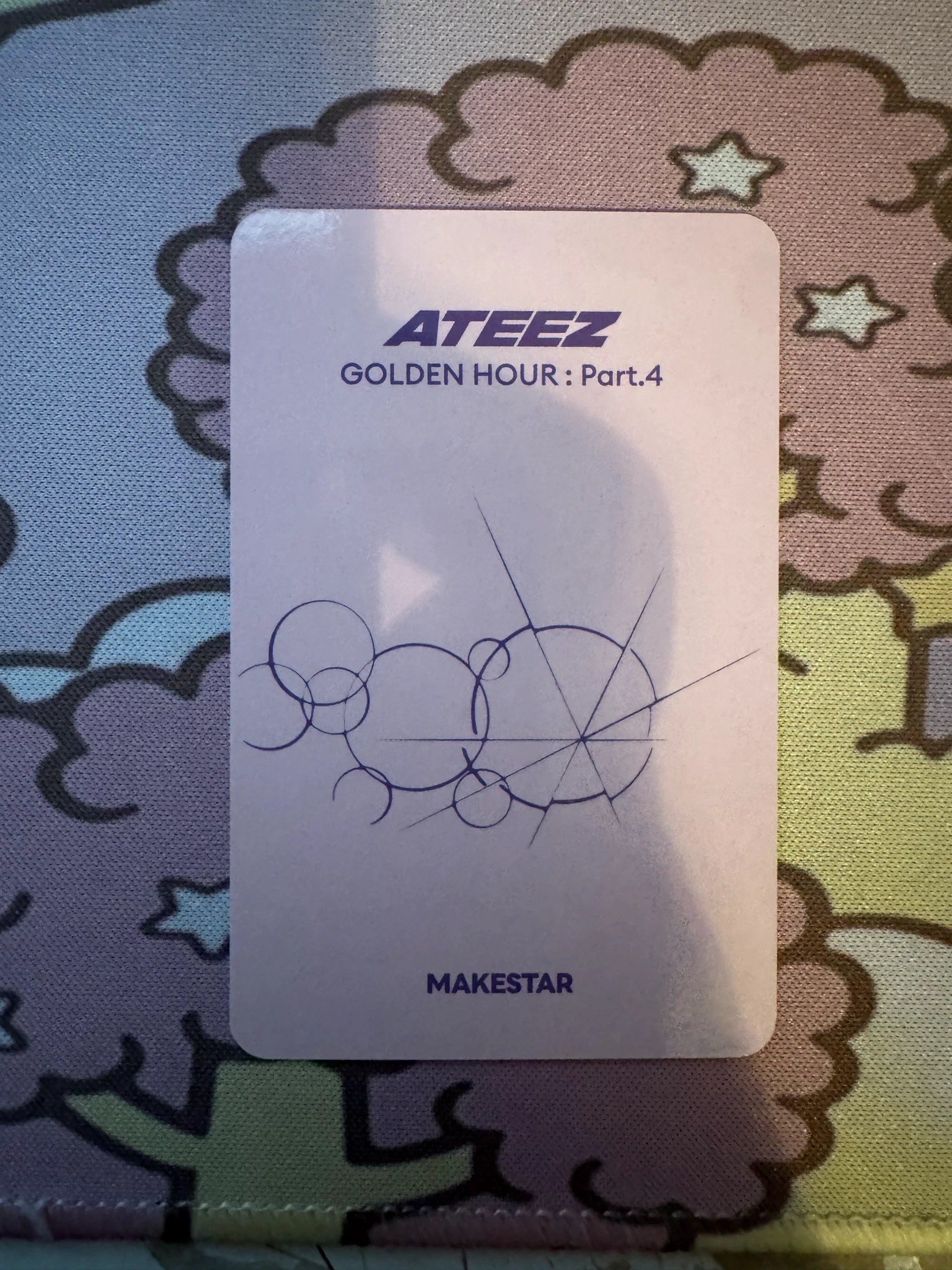 ATEEZ ATEEZ - Hongjoong & Jongho - Golden Hour : Part.4 Album pob (pre-order benefit) lucky draw makestar poca album video call (fancall) listing photo 2
